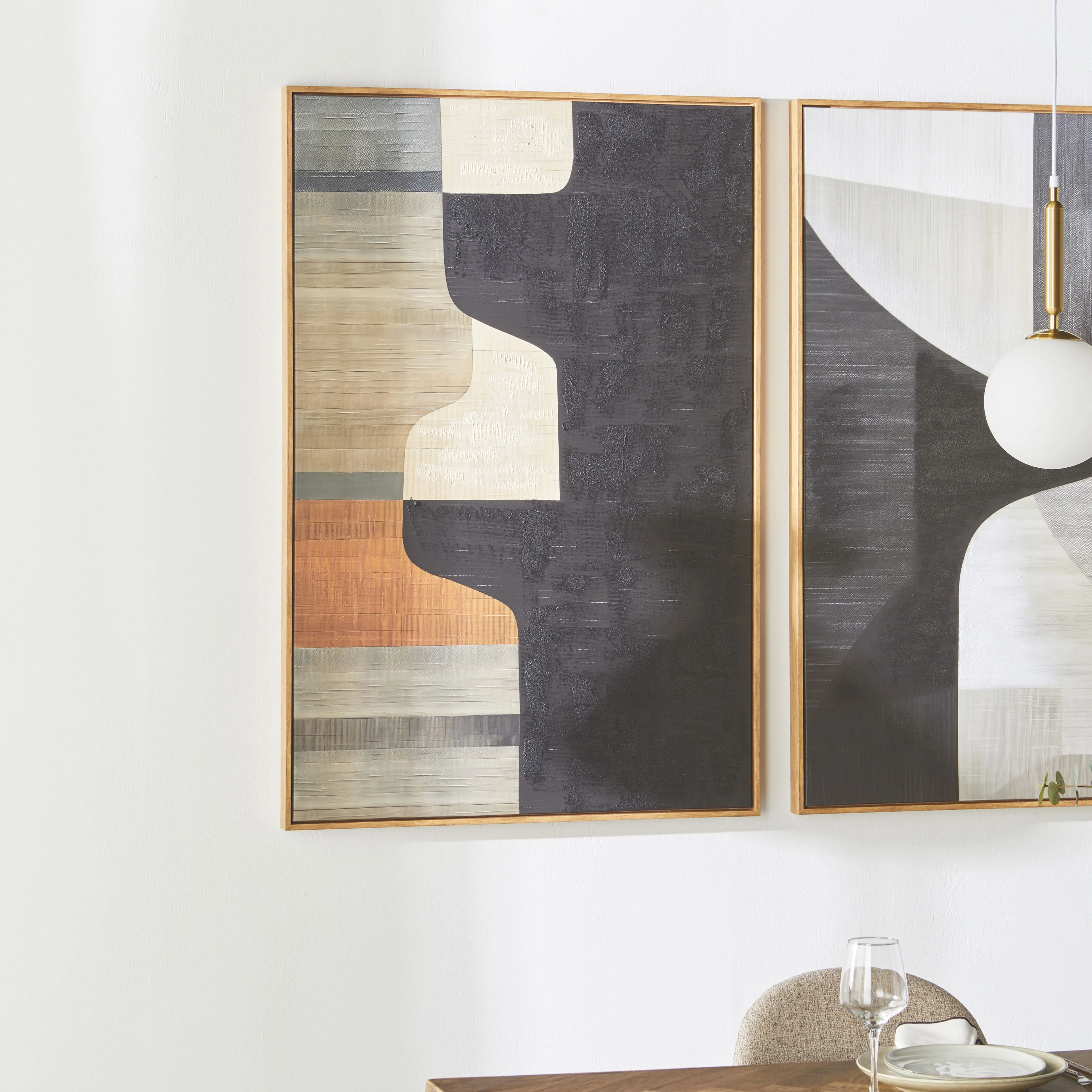 Abstract Geometry I Canvas Print 80x120cm - Image 7
