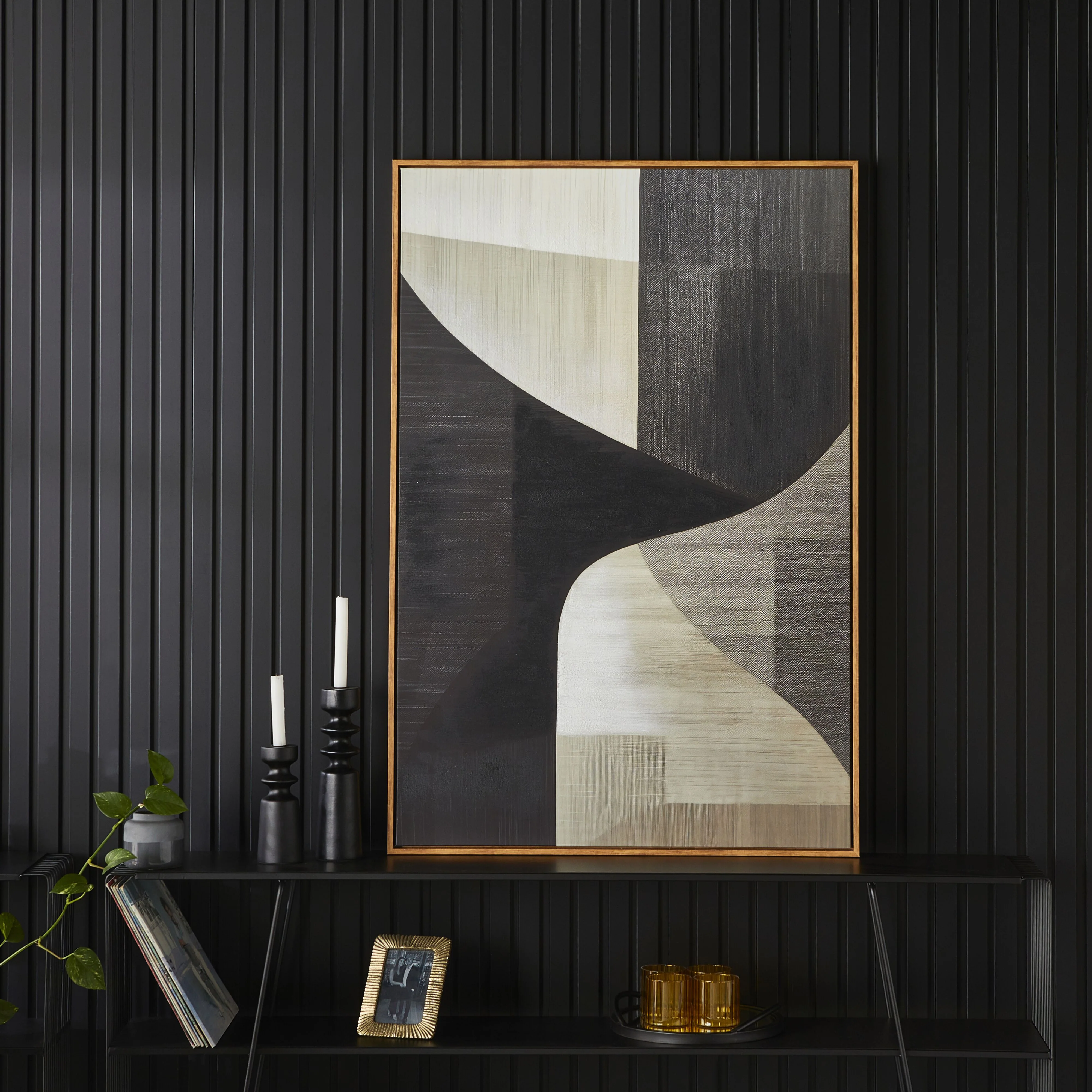 Abstract Geometry II Canvas Print 80x120cm - Image 5