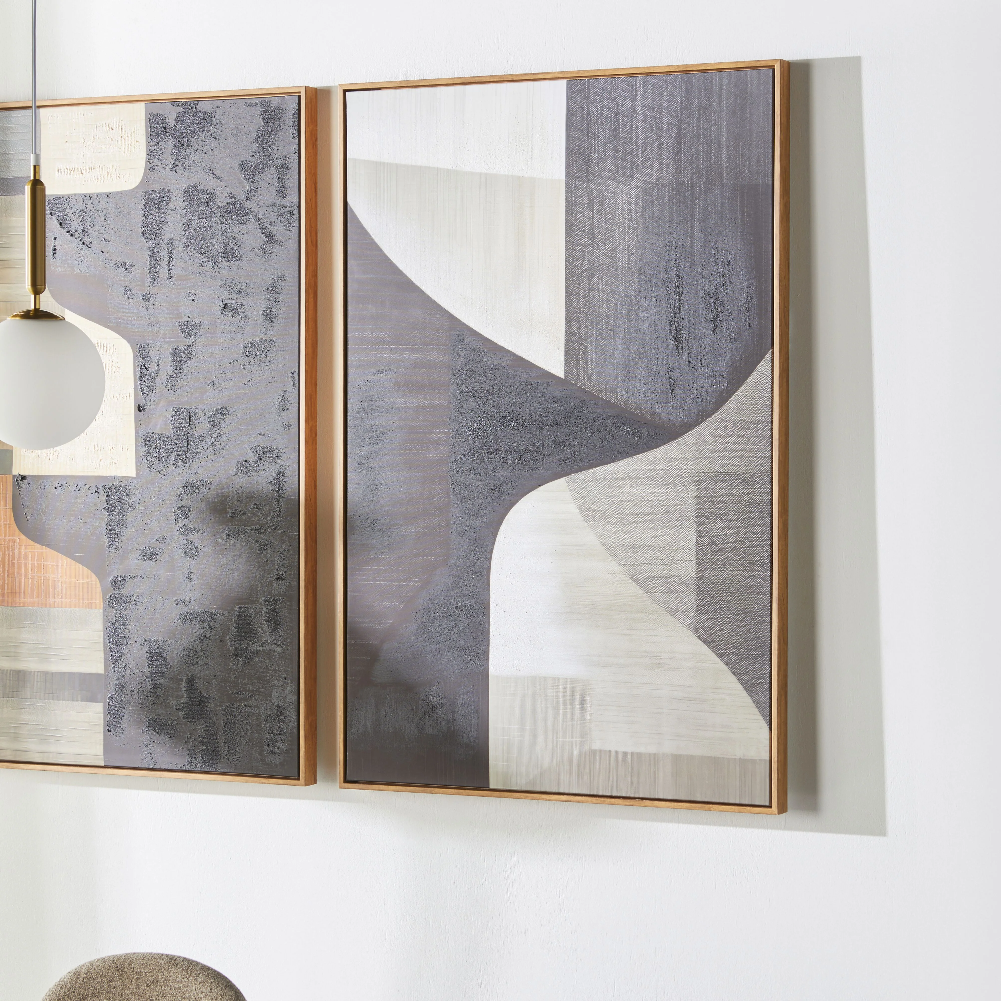 Abstract Geometry II Canvas Print 80x120cm - Image 8