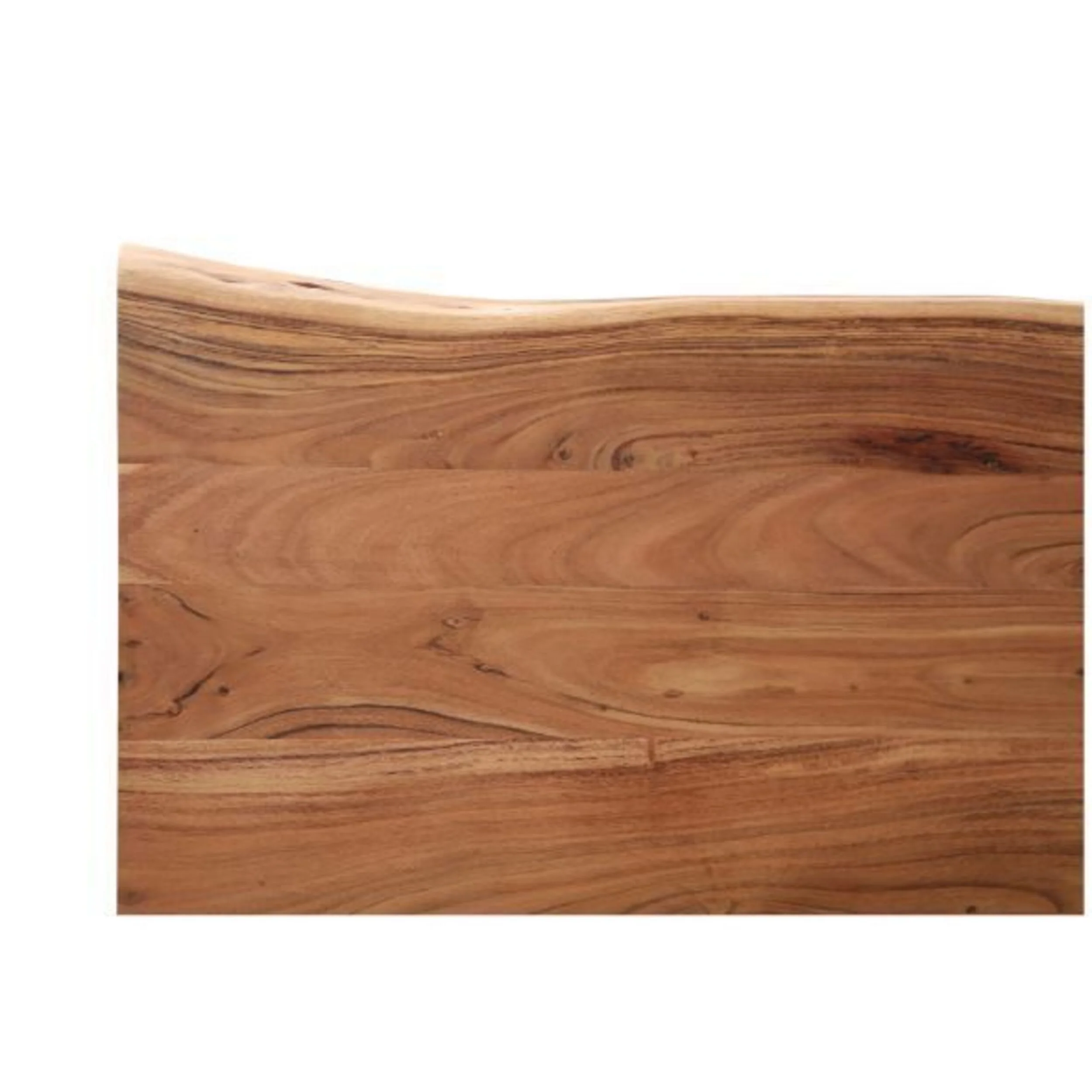 Acacia Live Edge Solid Timber Dining Table 180cm - Image 6