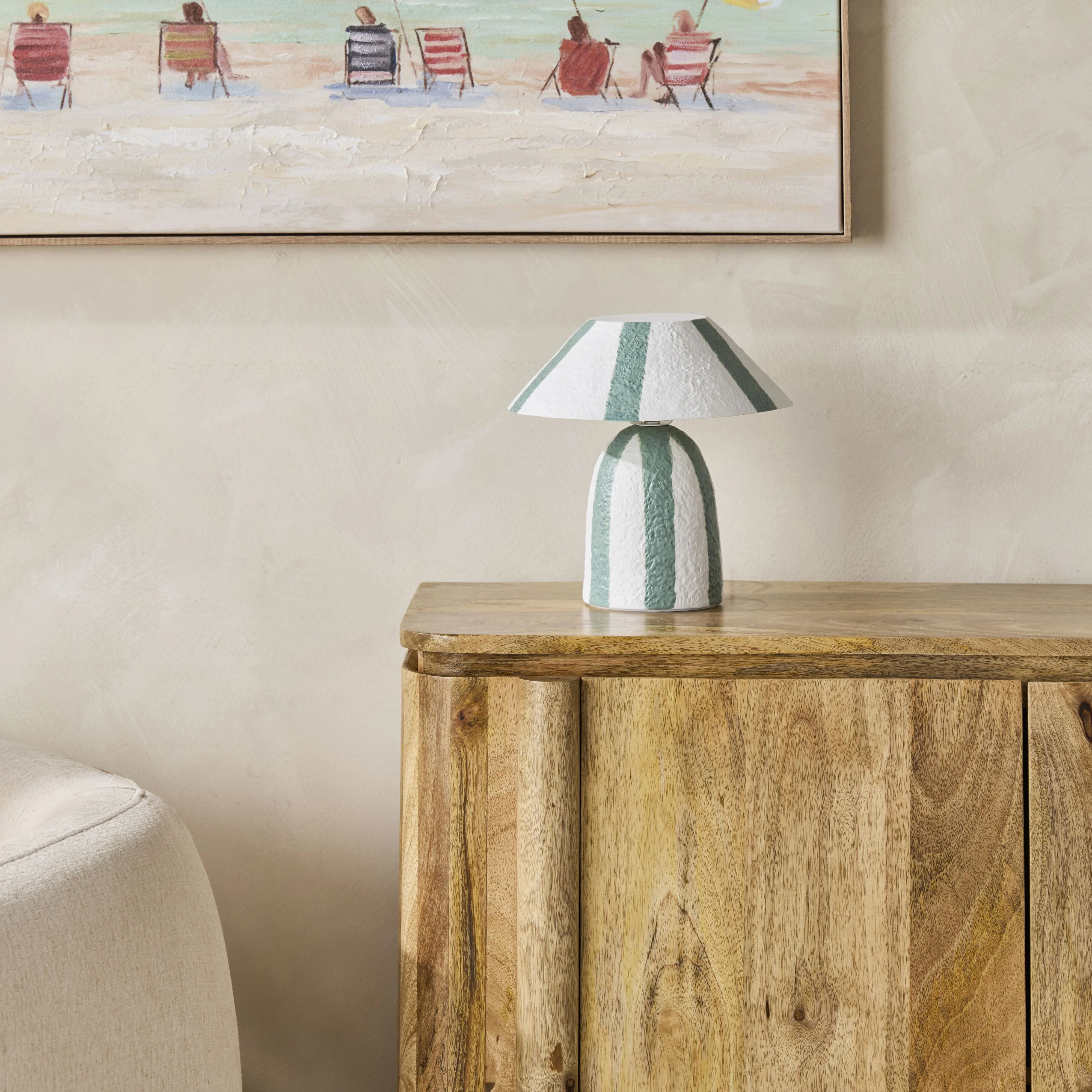 Ace Table Lamp Sea Foam 24cm - Image 5
