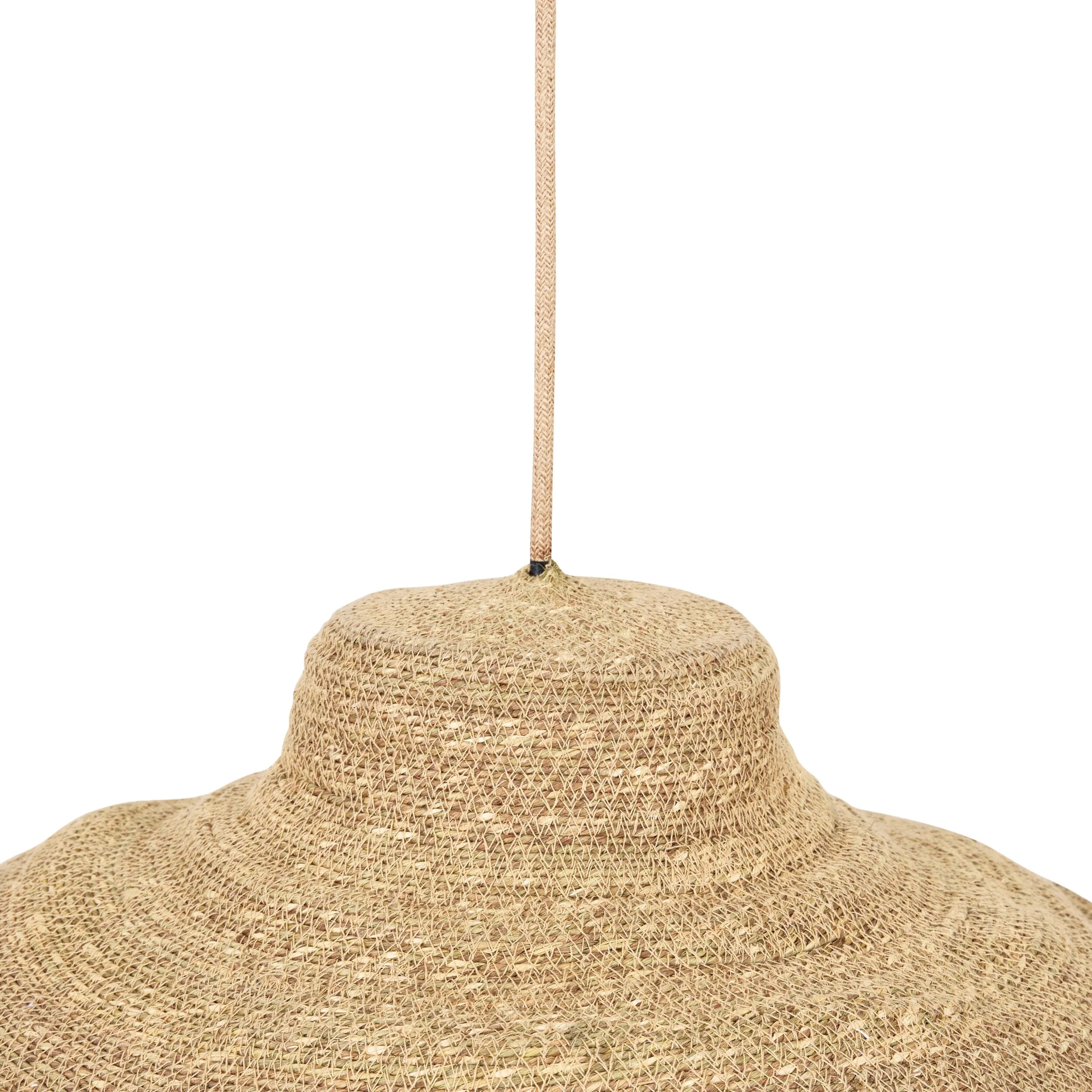 Adela Moonj Grass Pendant Natural 50cm - SHADE ONLY - Image 6