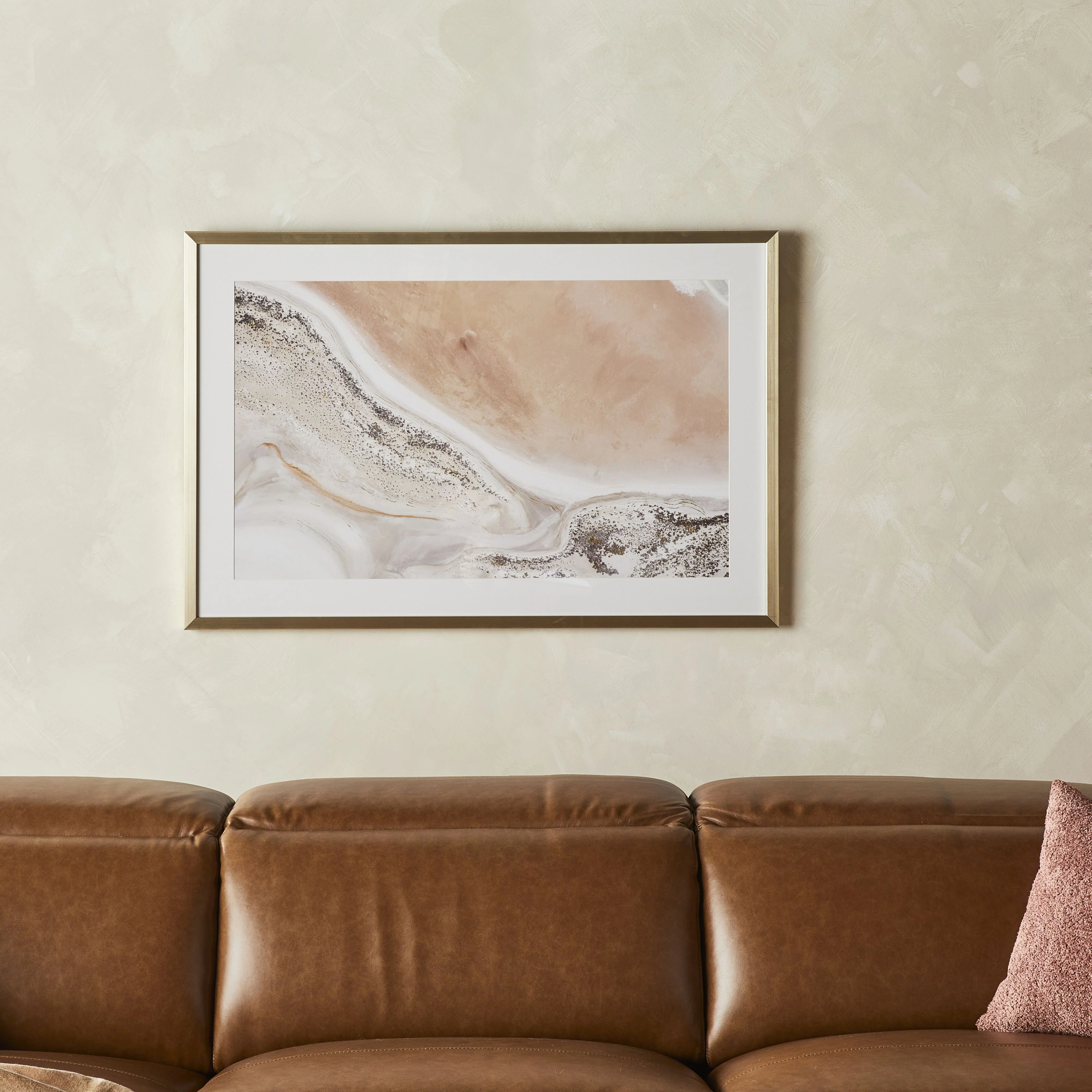 Aerial Inlet Framed Print 120x80cm - Image 4