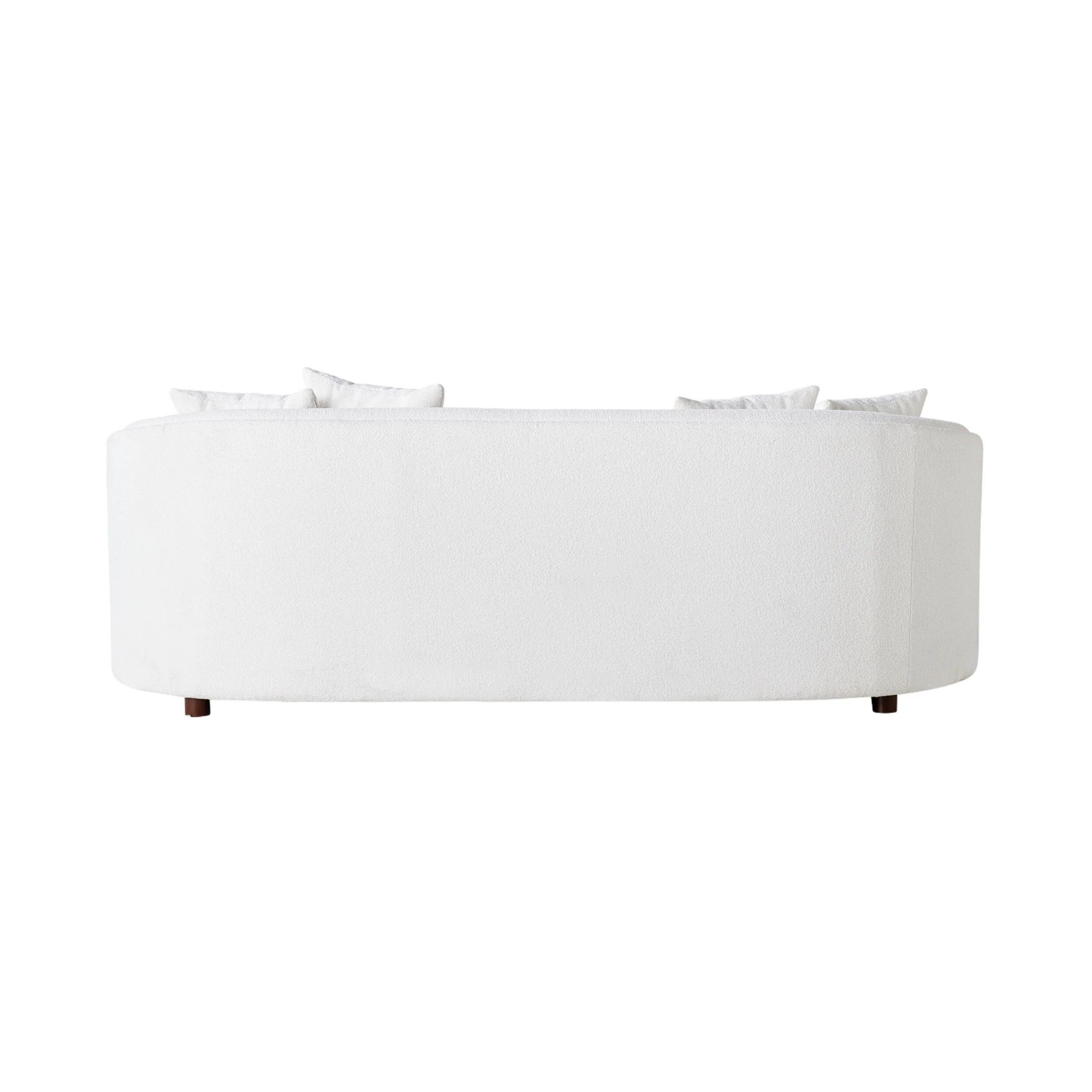 Alessa 3 Seater Sofa Luna Cloud White - Image 4