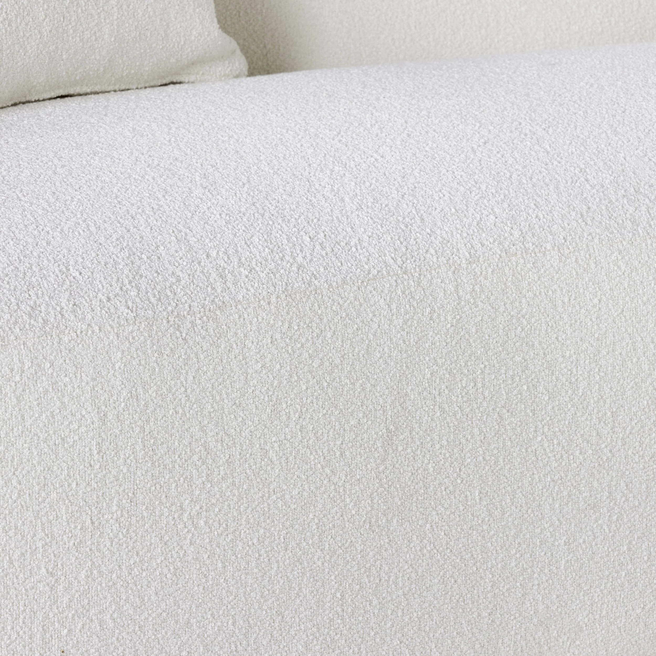 Alessa 3 Seater Sofa Luna Cloud White - Image 6