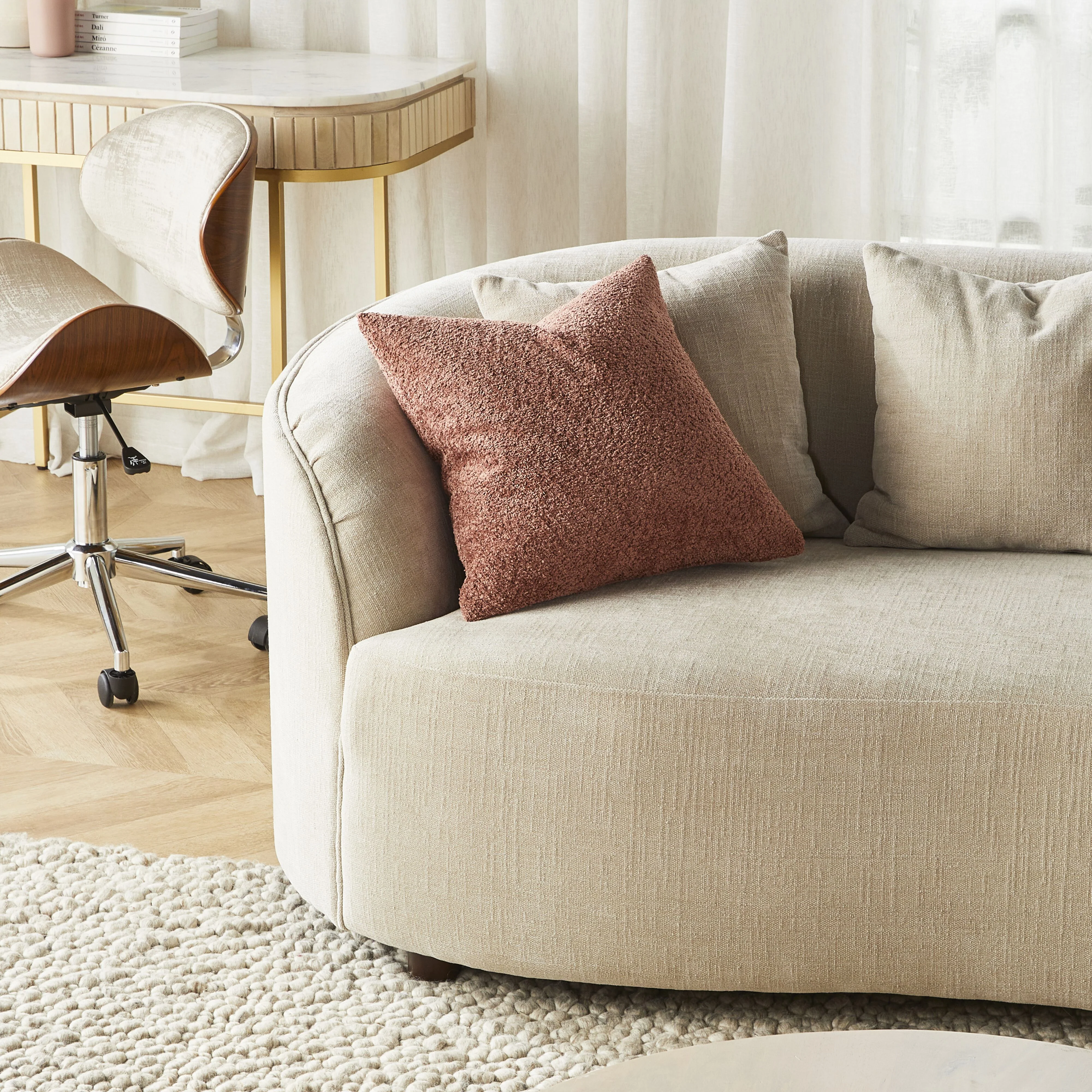 Alessa 3 Seater Sofa Oasis Dune - Image 11