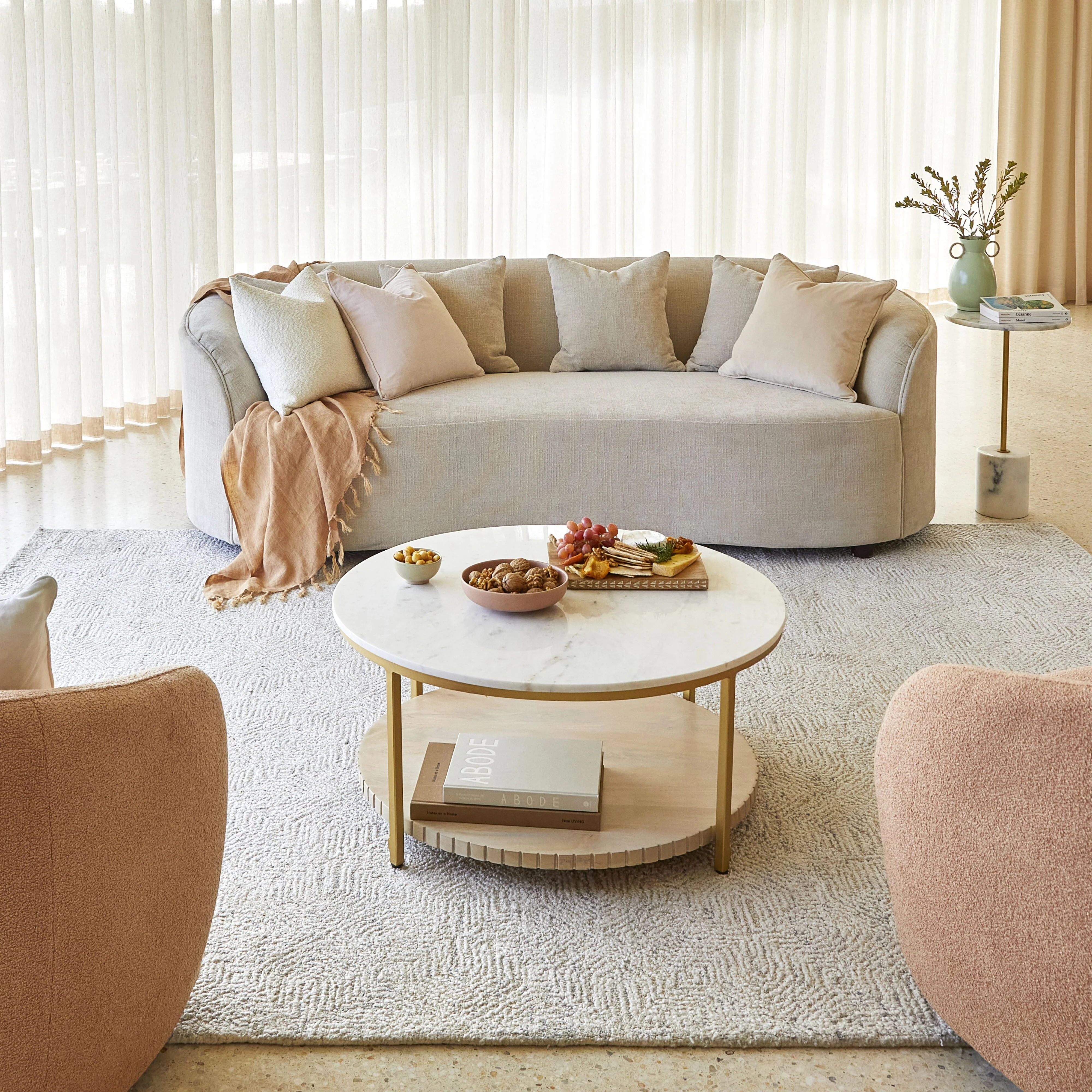Alessa 3 Seater Sofa Oasis Dune - Image 13
