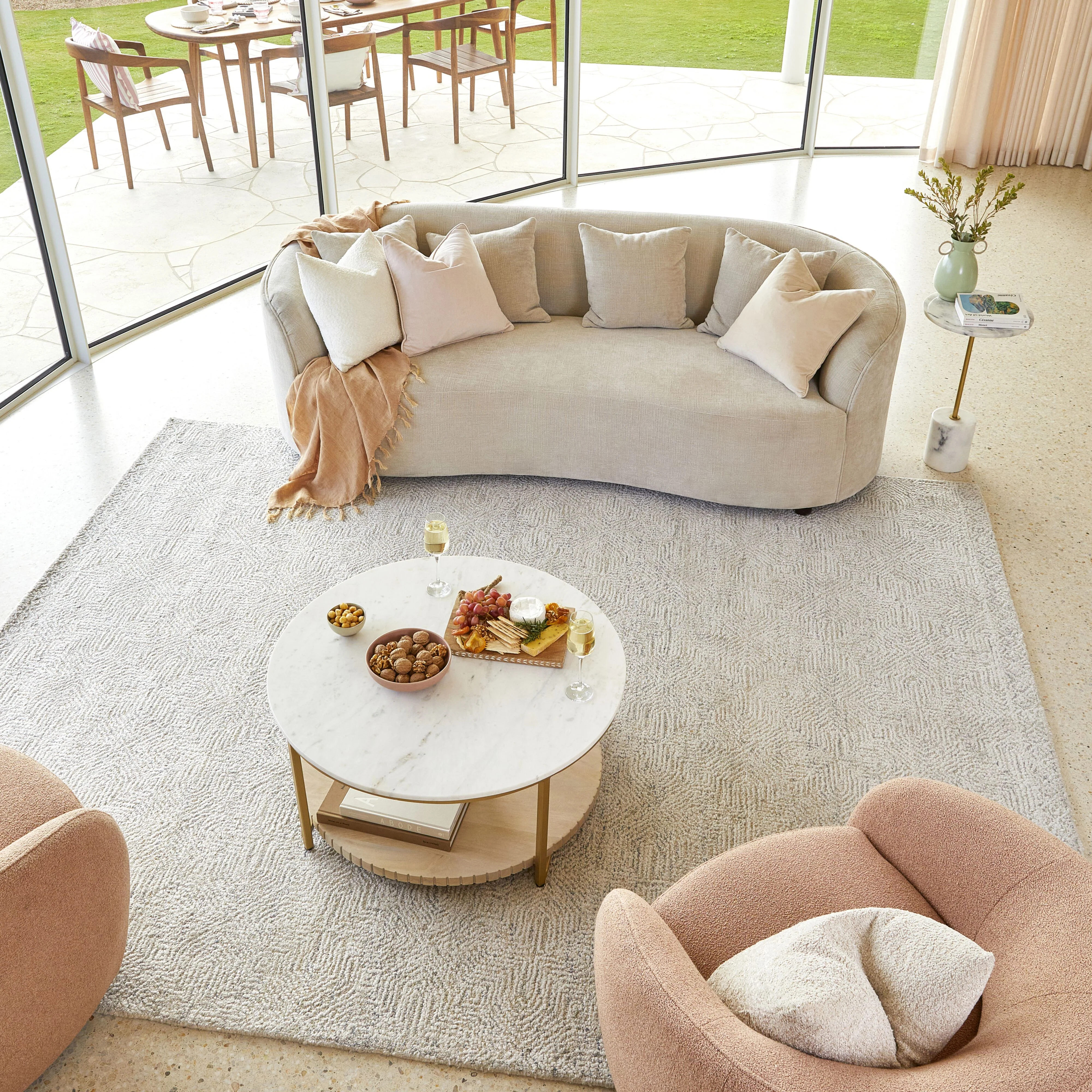 Alessa 3 Seater Sofa Oasis Dune - Image 14