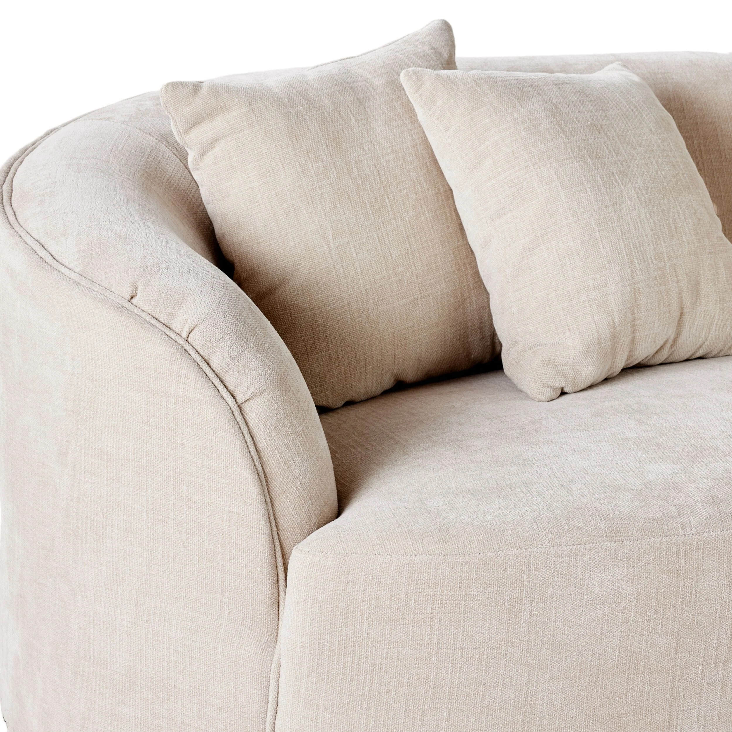 Alessa 3 Seater Sofa Oasis Dune - Image 5
