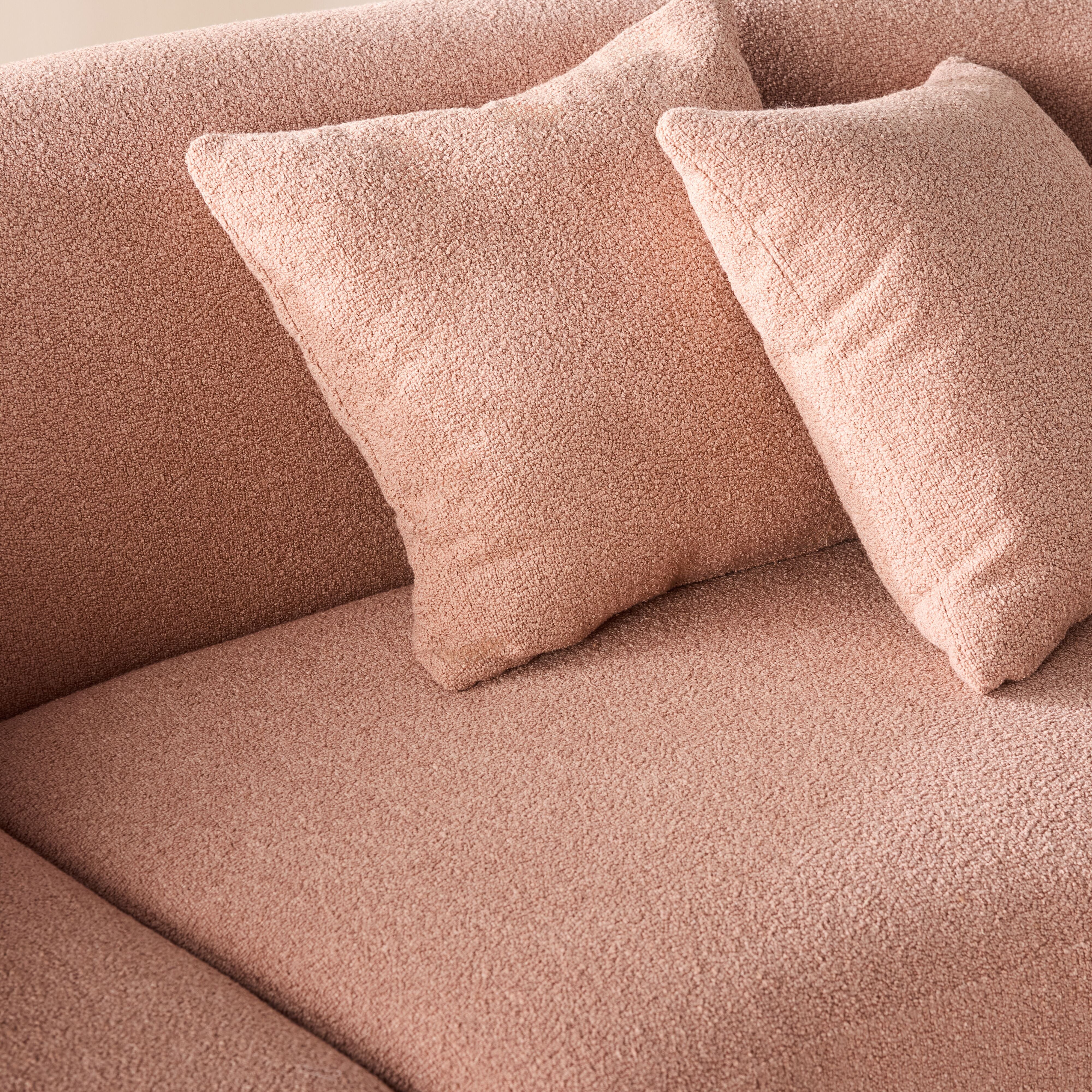 Alessa 4 Seater Sectional Sofa Luna Powder Pink - Image 13