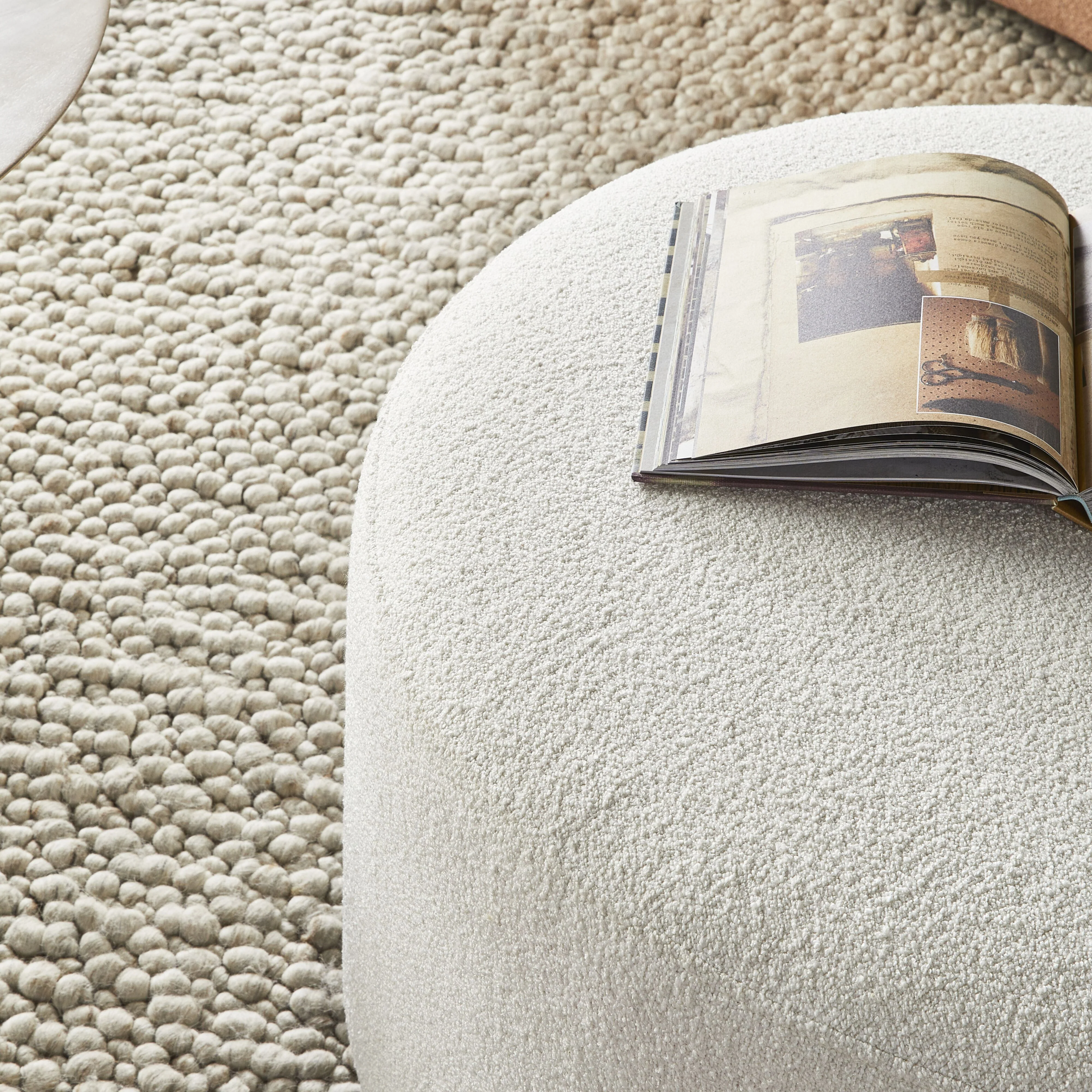 Alessa Ottoman Luna Cloud White - Image 6