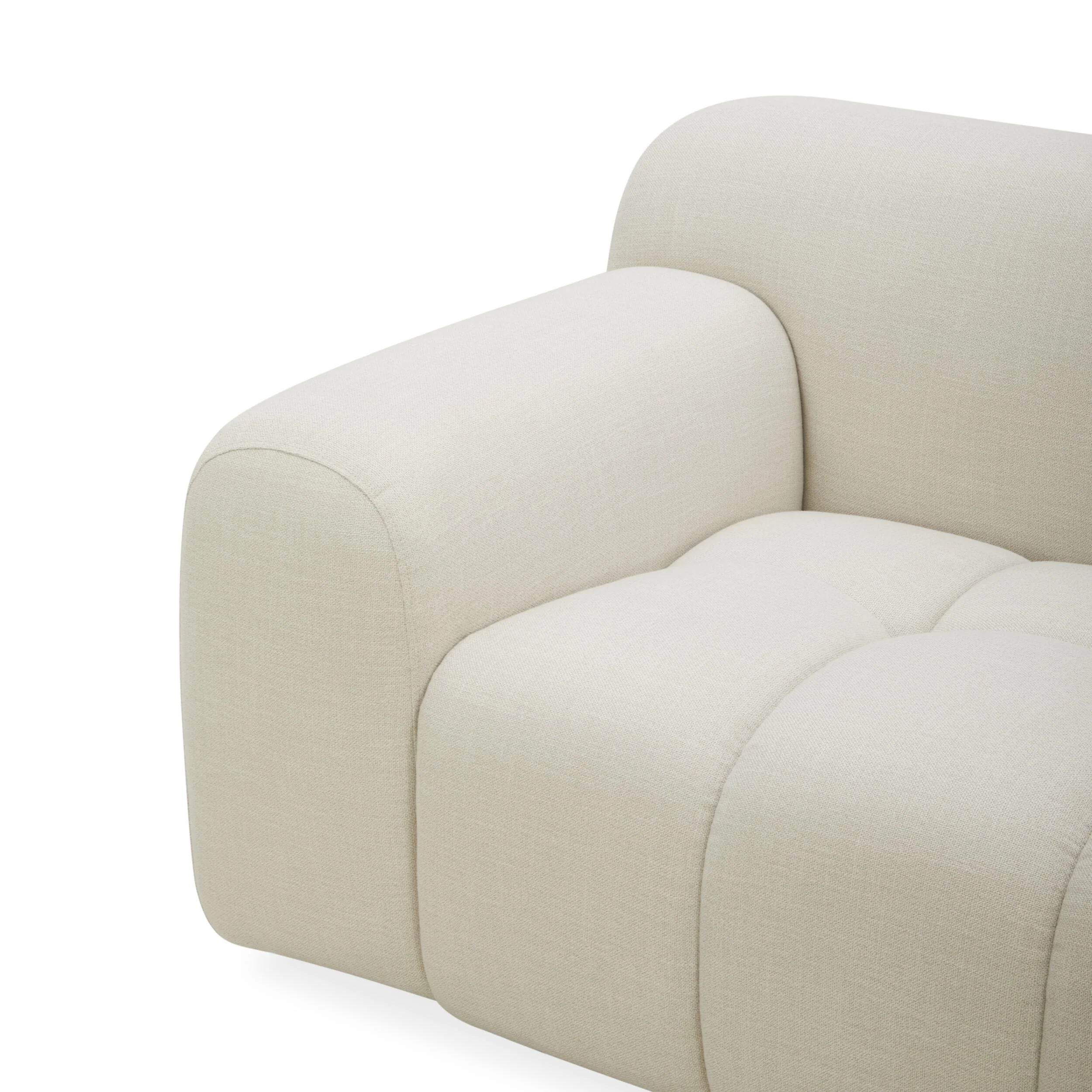 Alexis 3 Seater Sofa Natural Weave - Image 10