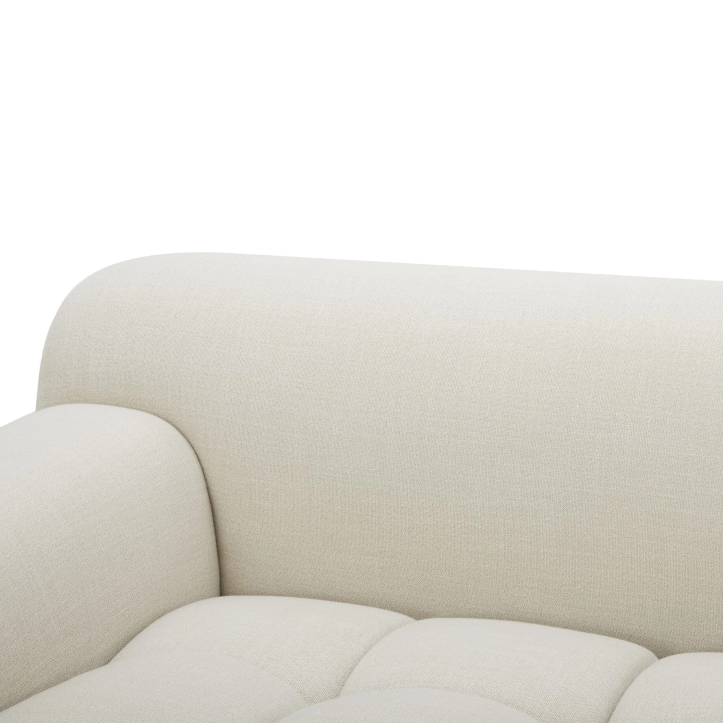 Alexis 3 Seater Sofa Natural Weave - Image 5