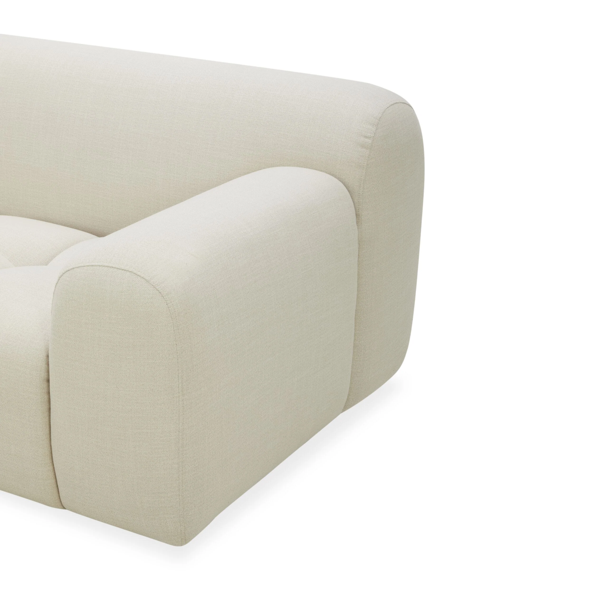 Alexis 3 Seater Sofa Natural Weave - Image 6