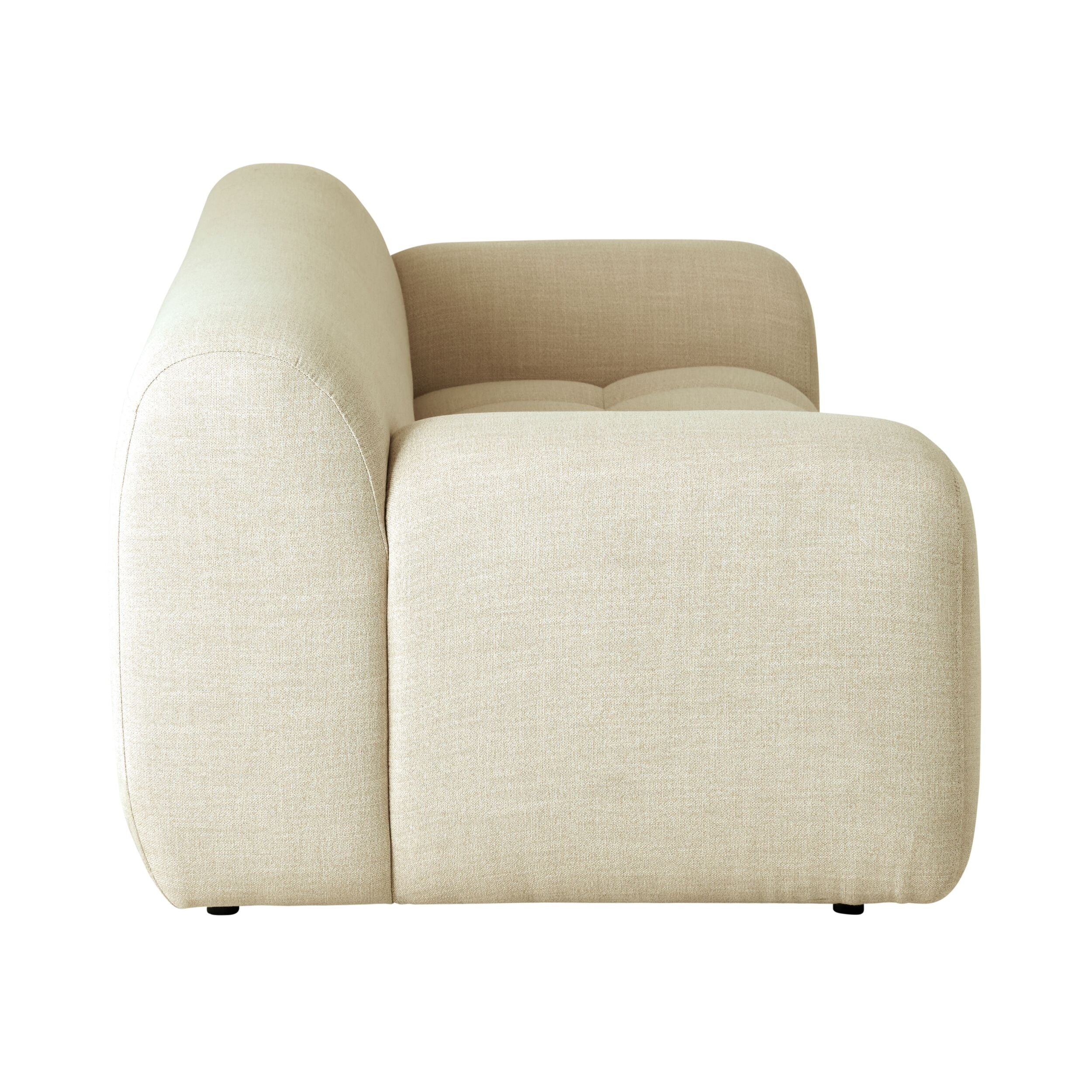Alexis 2 Seater Sofa Natural Weave - Image 3