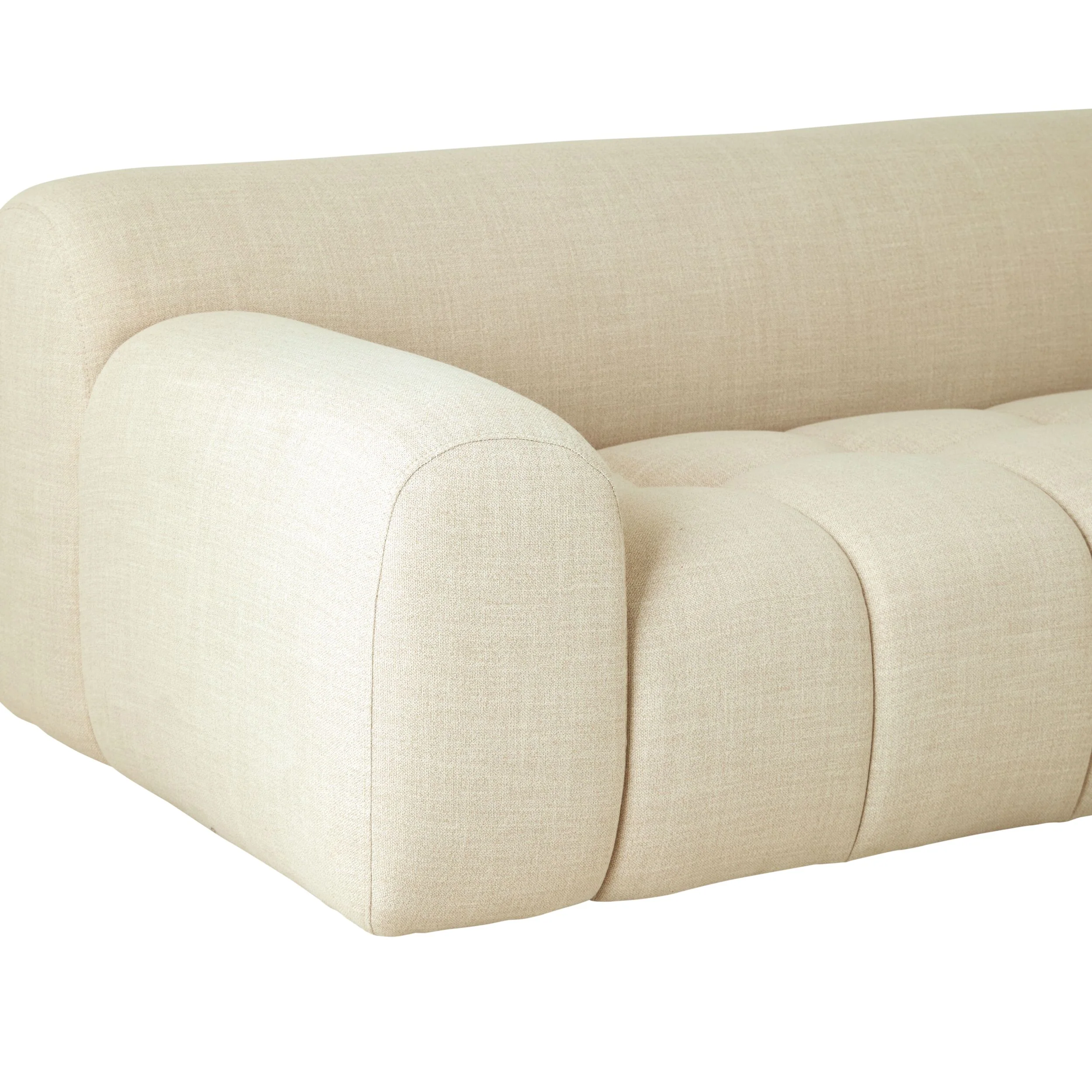 Alexis 2 Seater Sofa Natural Weave - Image 5