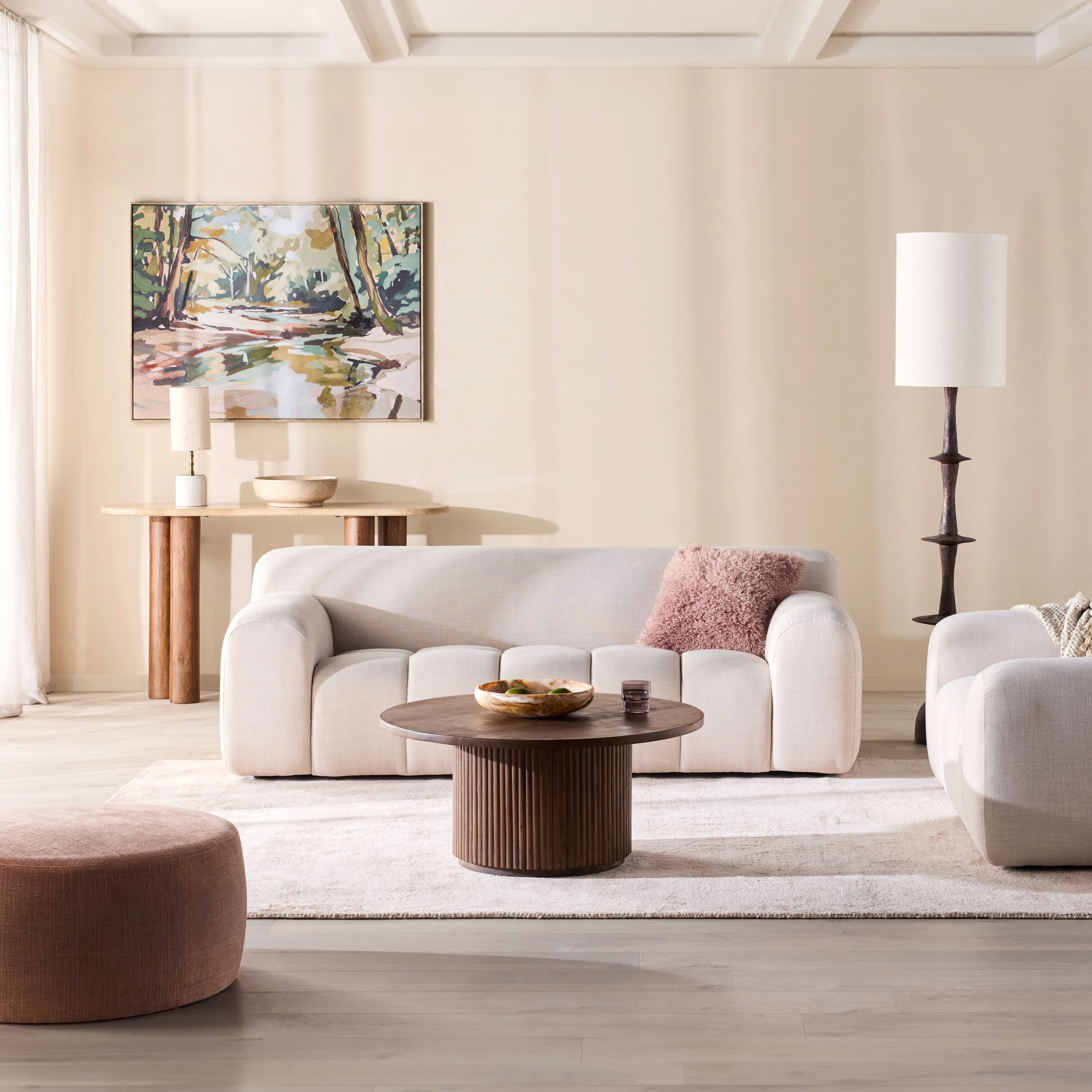 Alexis 2 Seater Sofa Natural Weave - Image 7