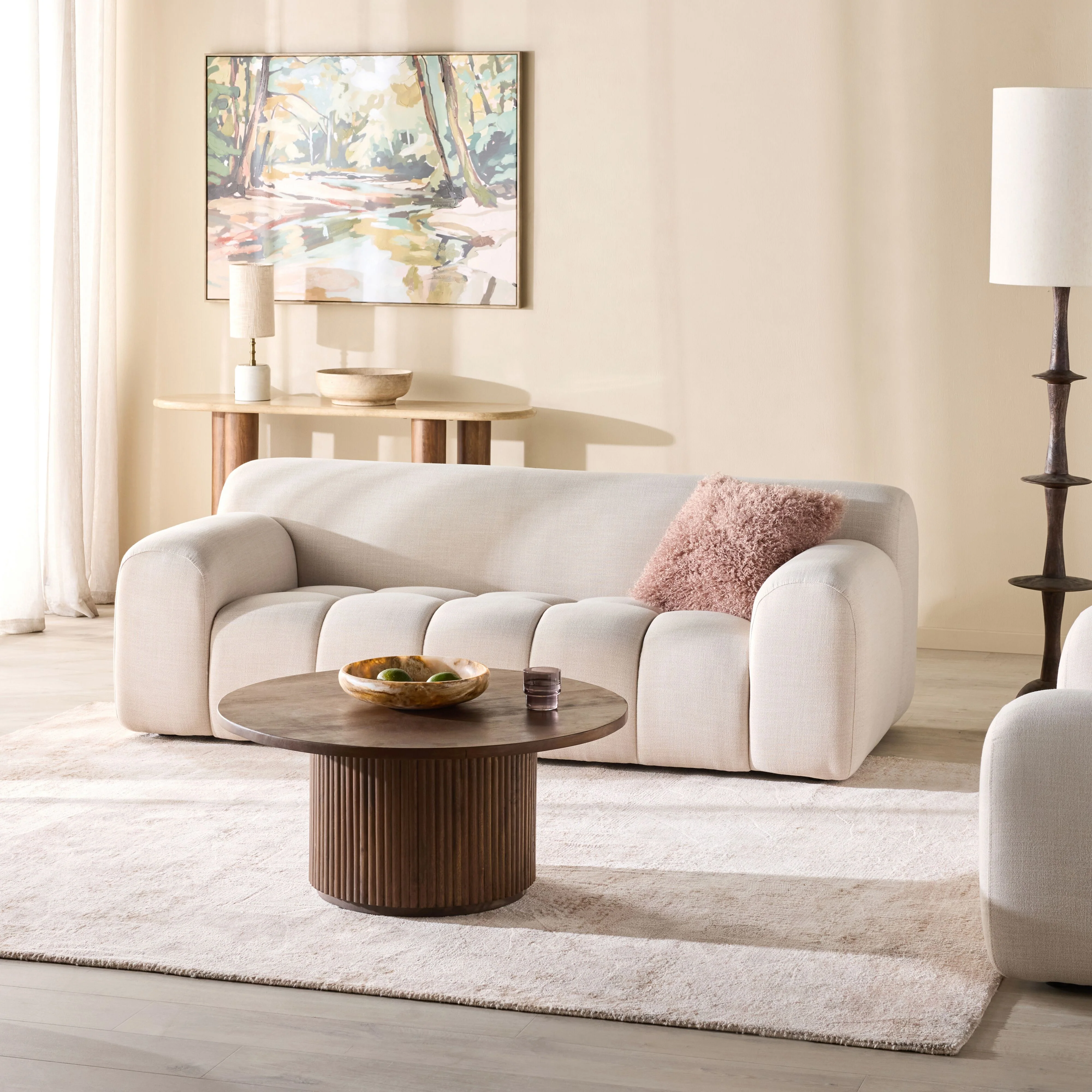 Alexis 2 Seater Sofa Natural Weave - Image 8
