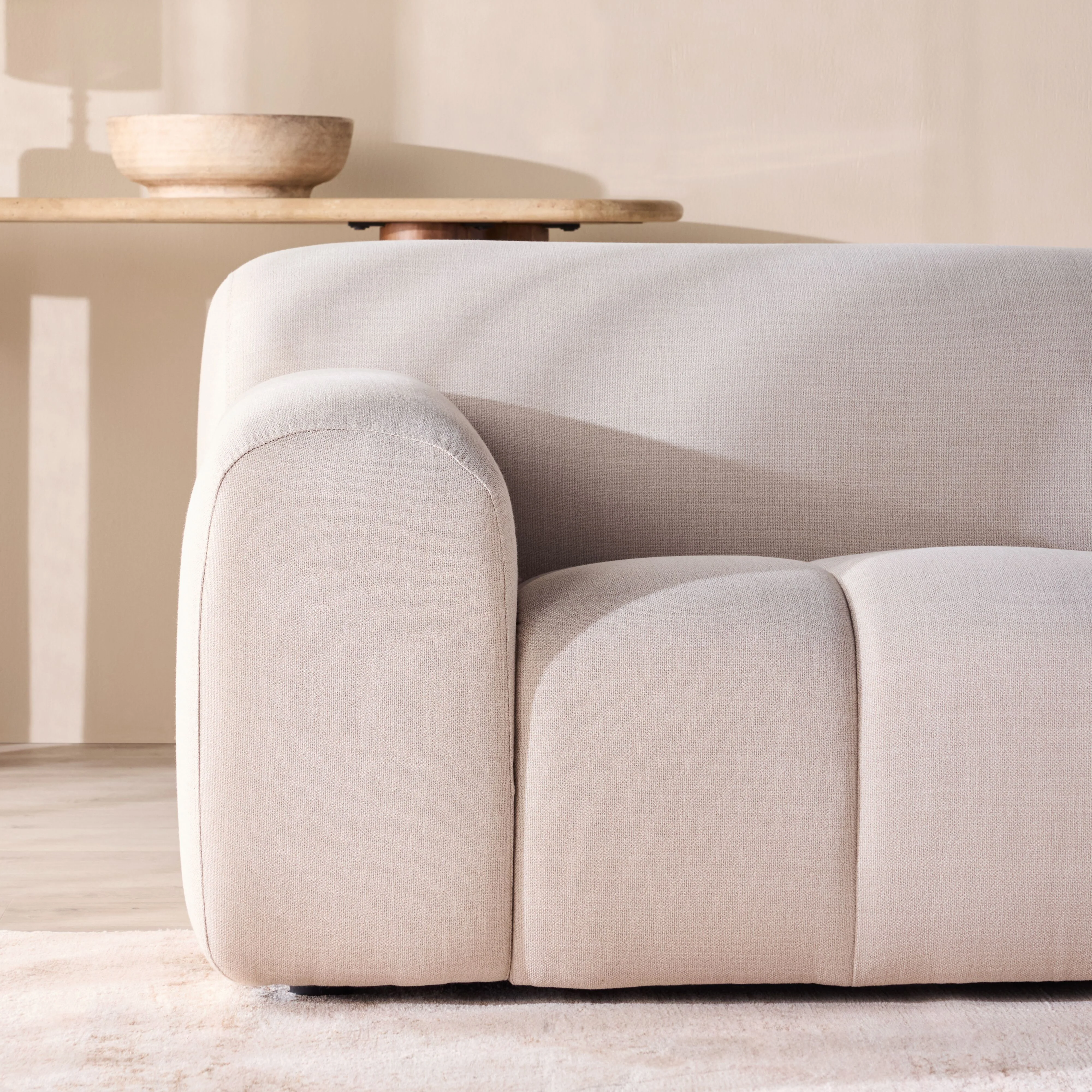 Alexis 2 Seater Sofa Natural Weave - Image 9