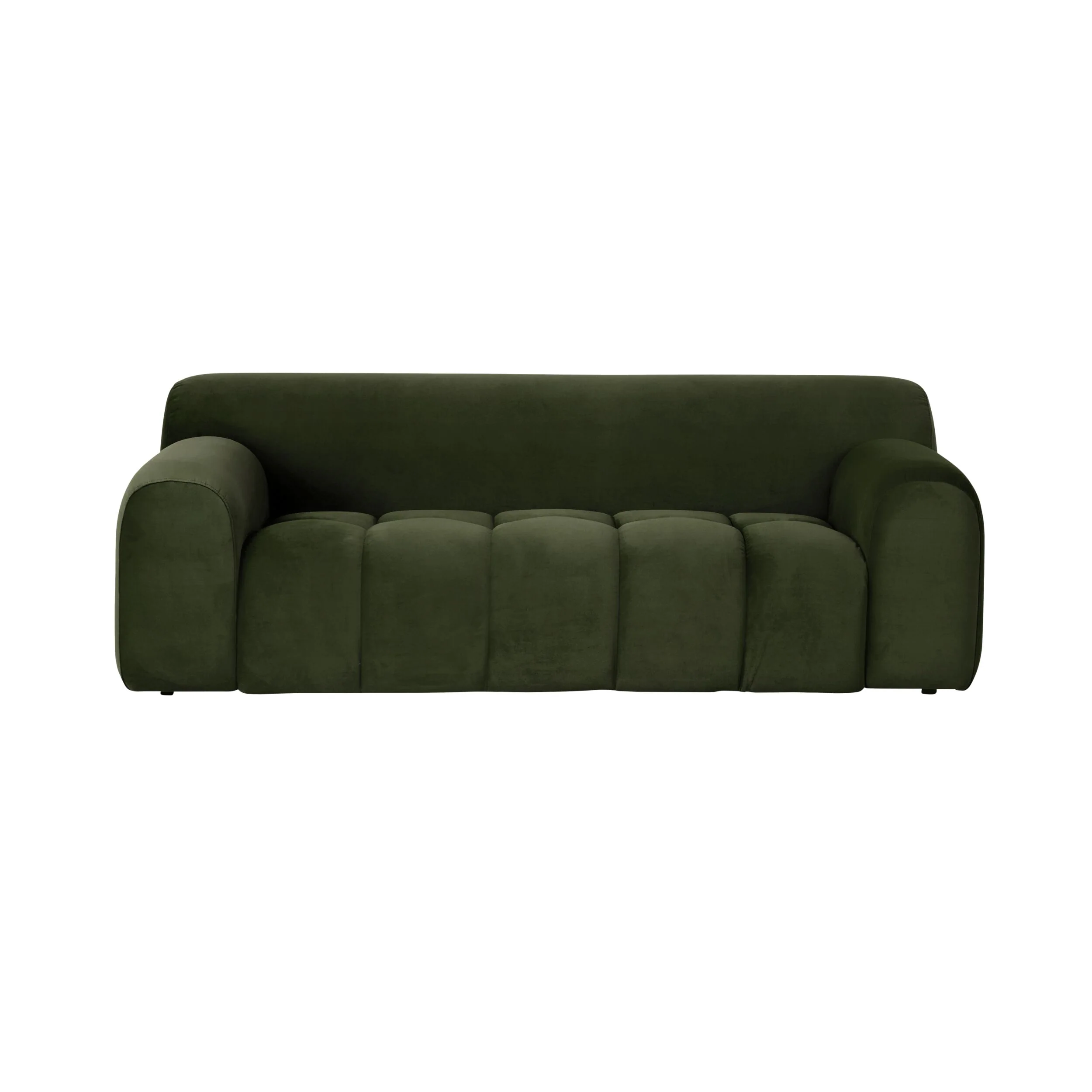Alexis 2 Seater Velvet Sofa Eucalyptus