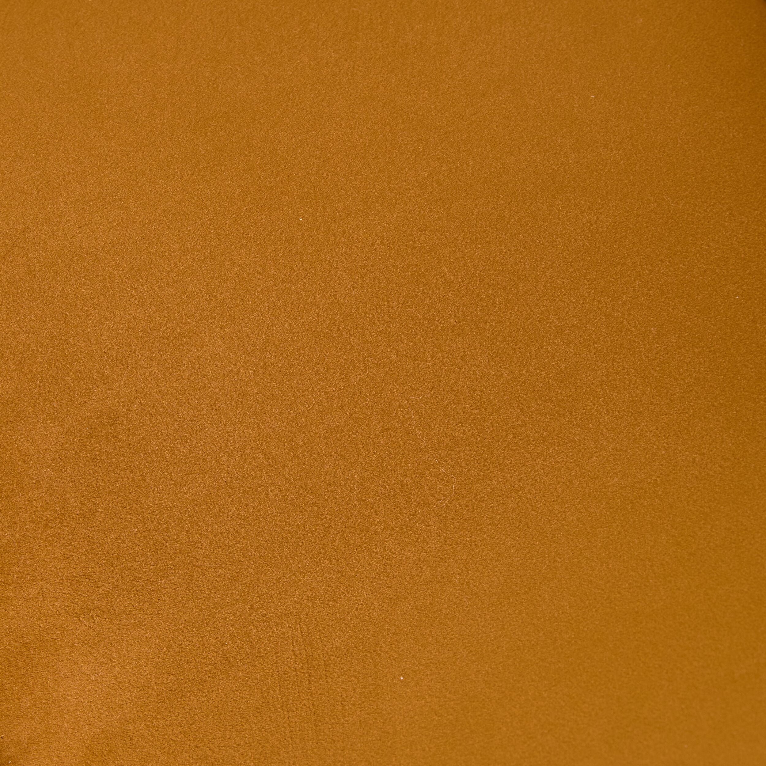 Alexis 2 Seater Velvet Sofa Ochre - Image 6