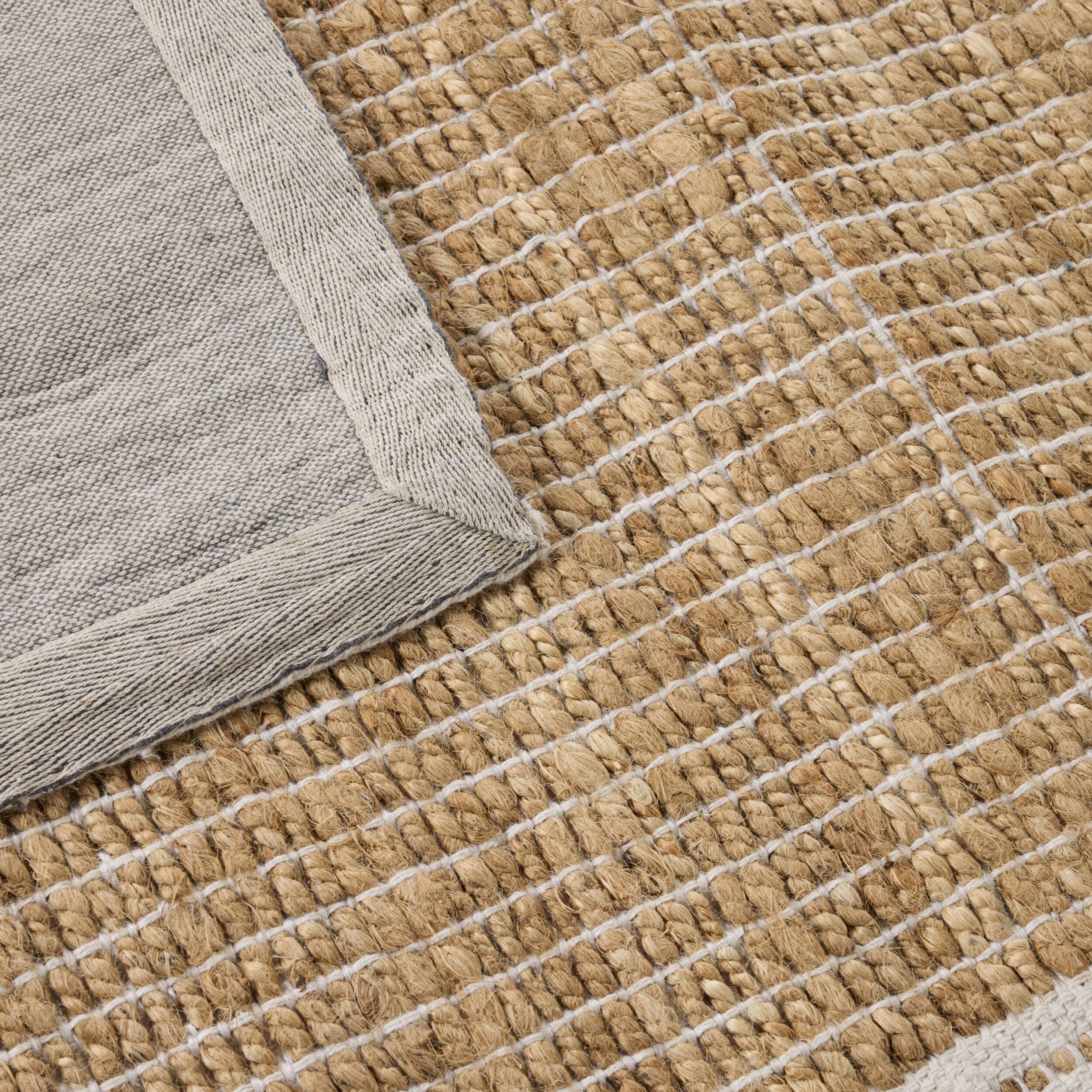 Alhambra Border Jute Rug Wheat 150x240cm - Image 3