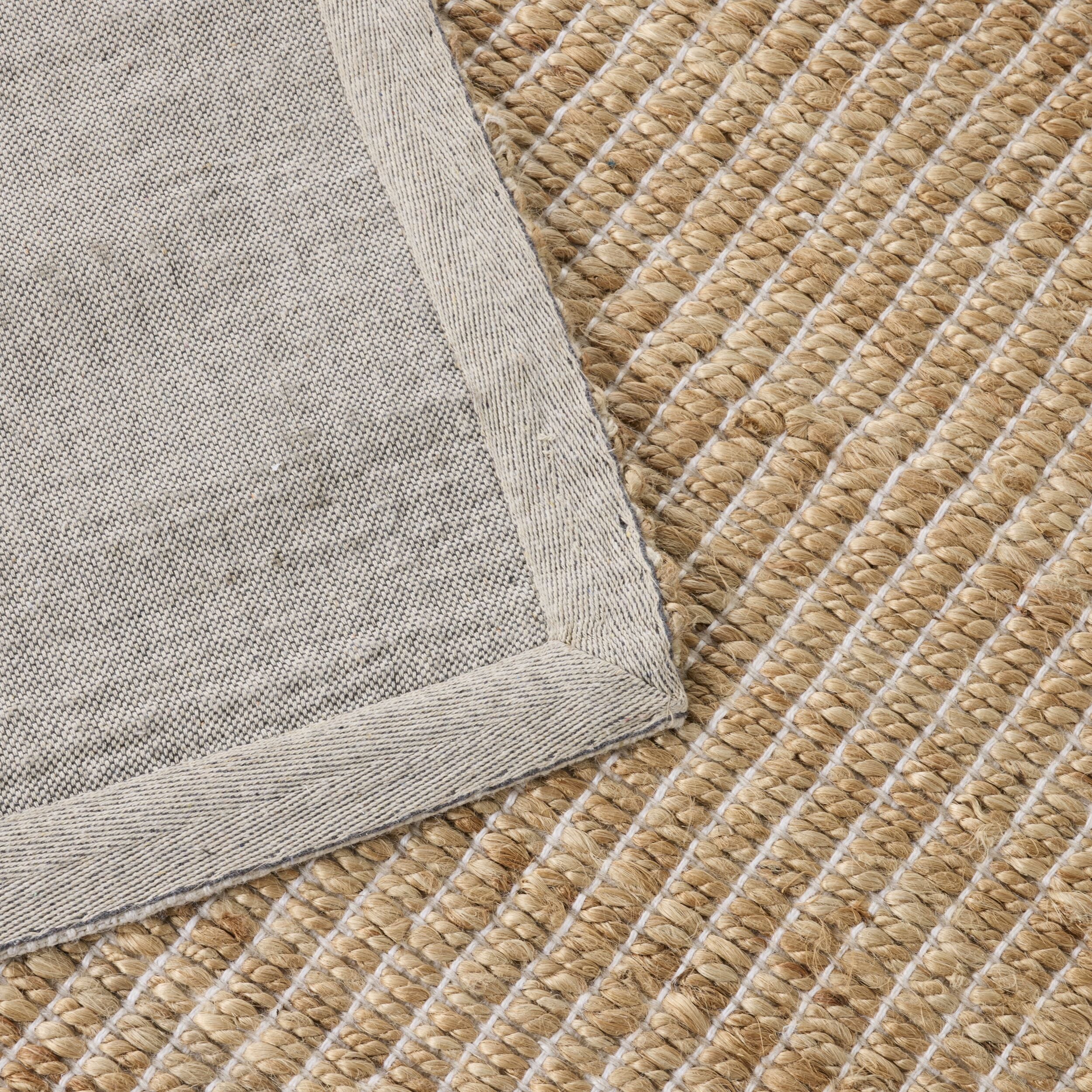 Alhambra Border Jute Rug Wheat 240x300cm - Image 3
