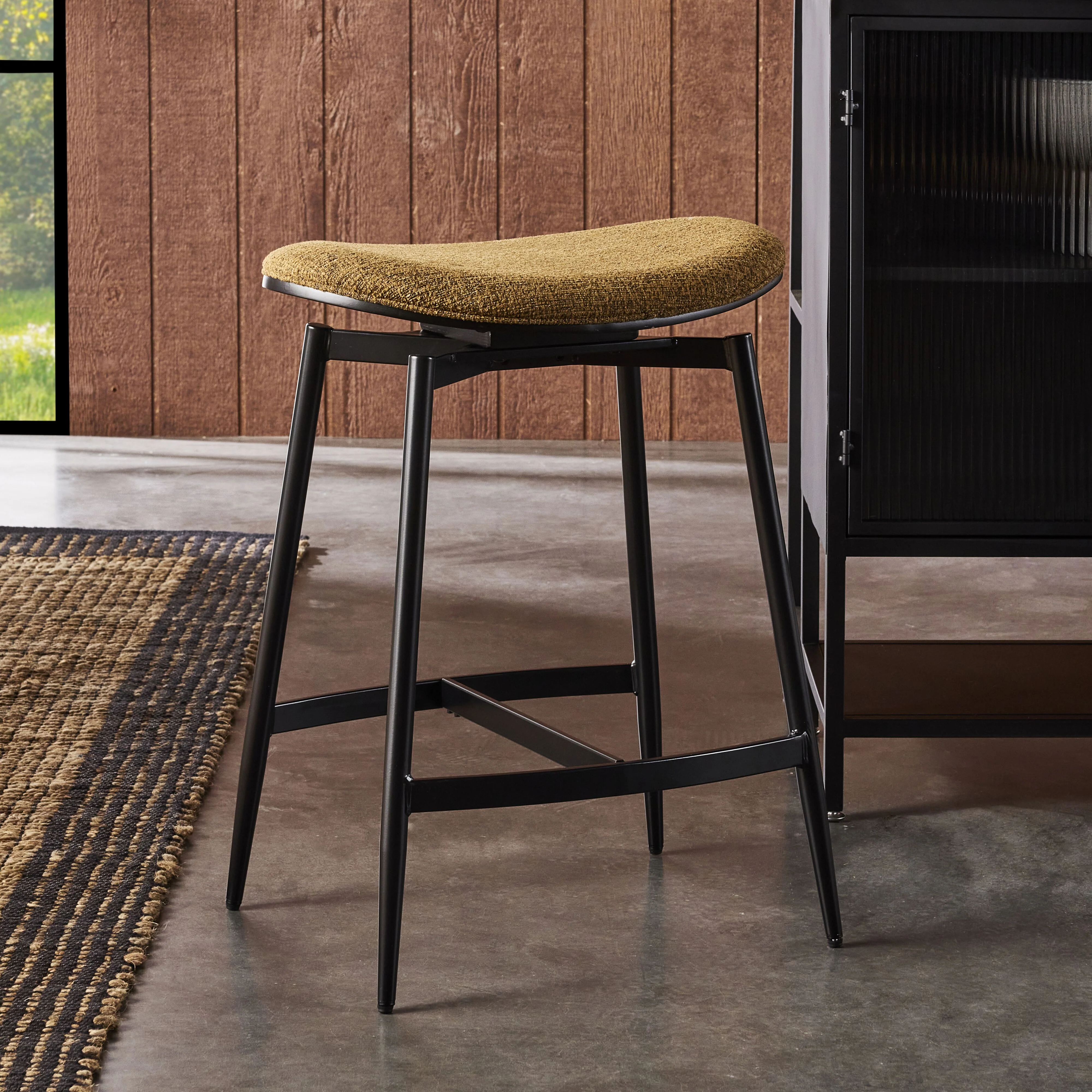 Alister Bar Stool Brown - Image 7
