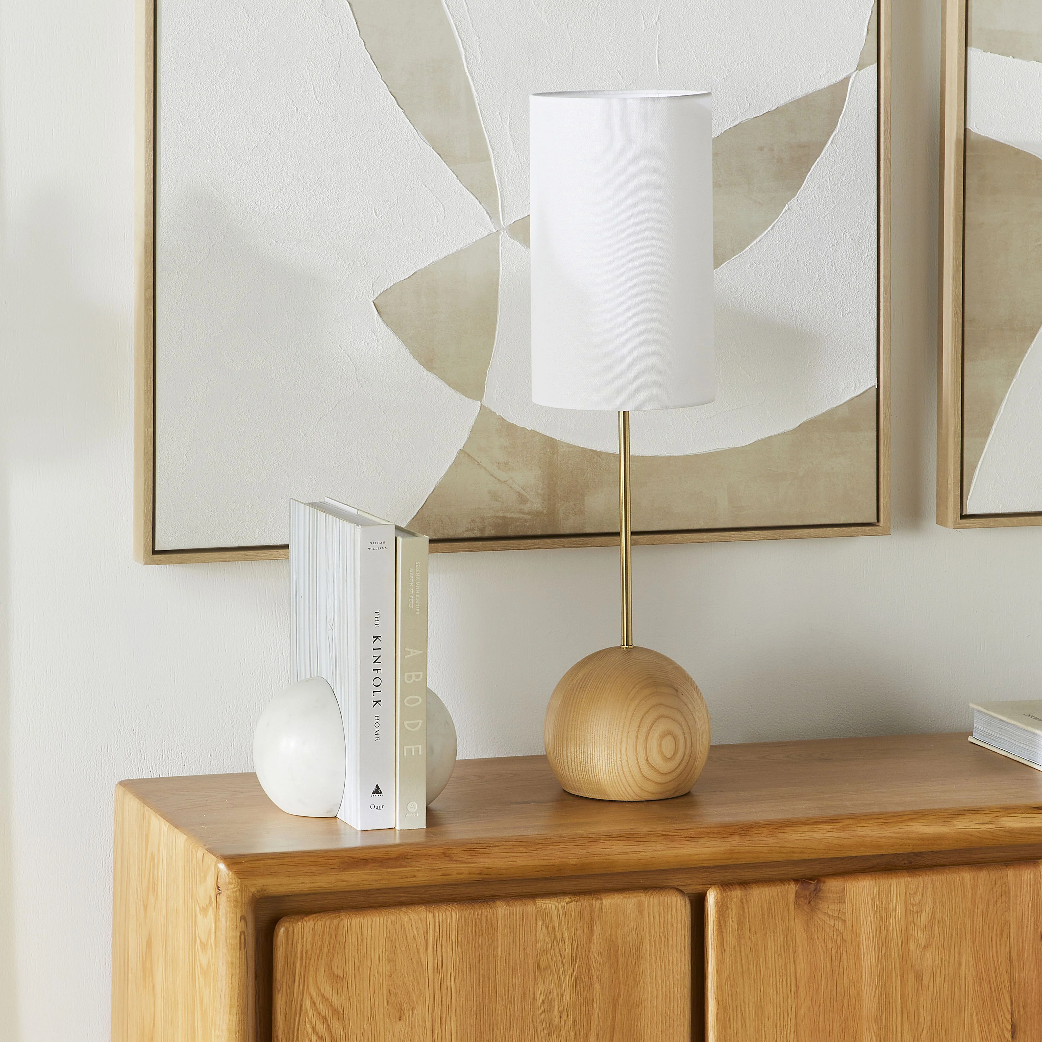 Alma Natural Table Lamp 18x68cm - Image 6