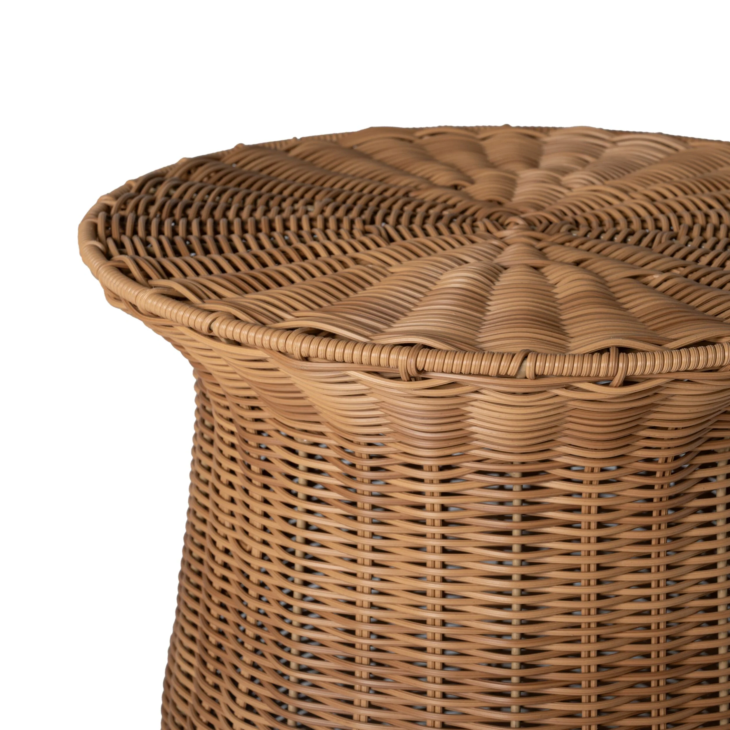 Alva Woven Side Table Natural - Image 3