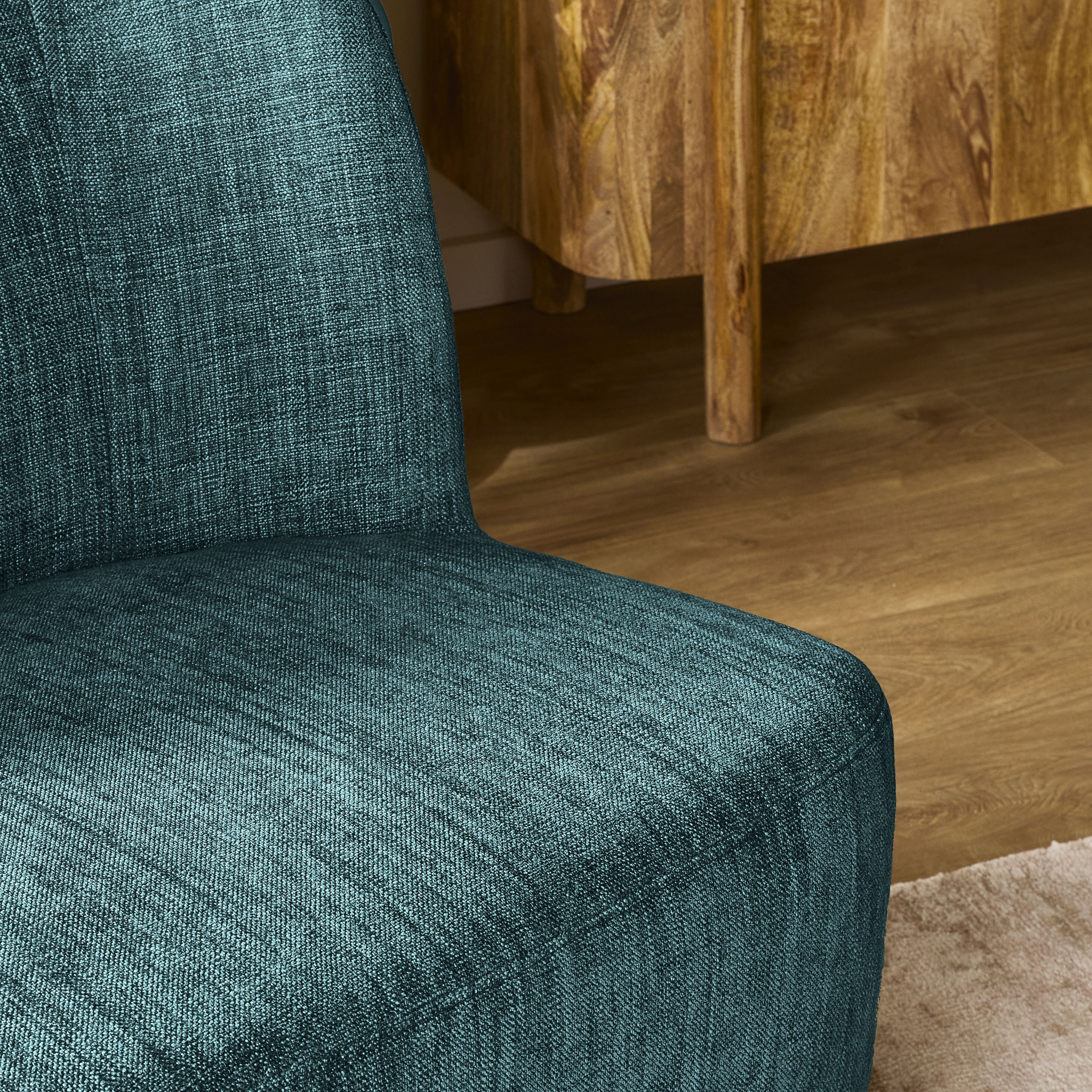 Amala Swivel Occasional Chair Blue Weave - Image 8