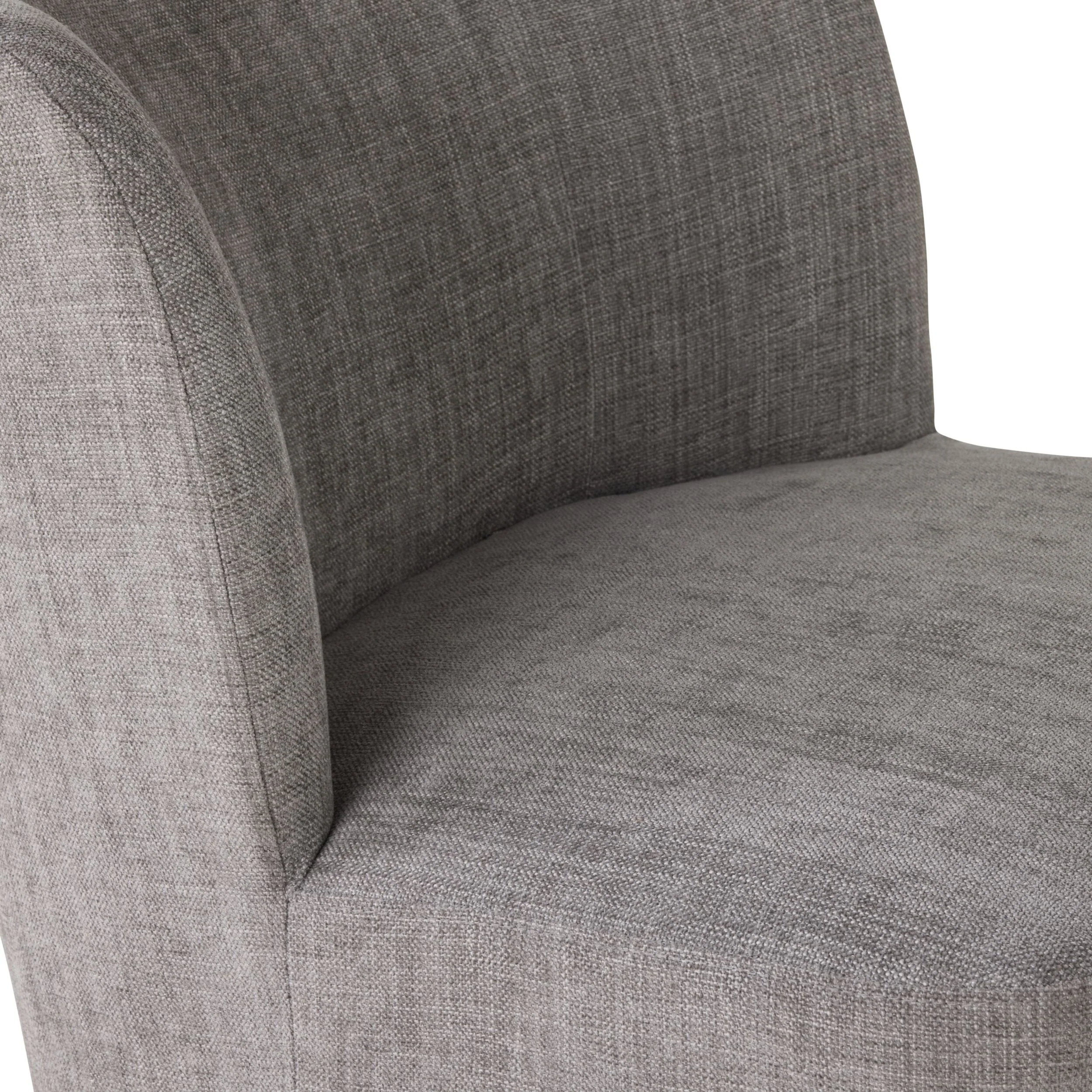 Amala Swivel Occasional Chair Granite Grey Weave - Image 5
