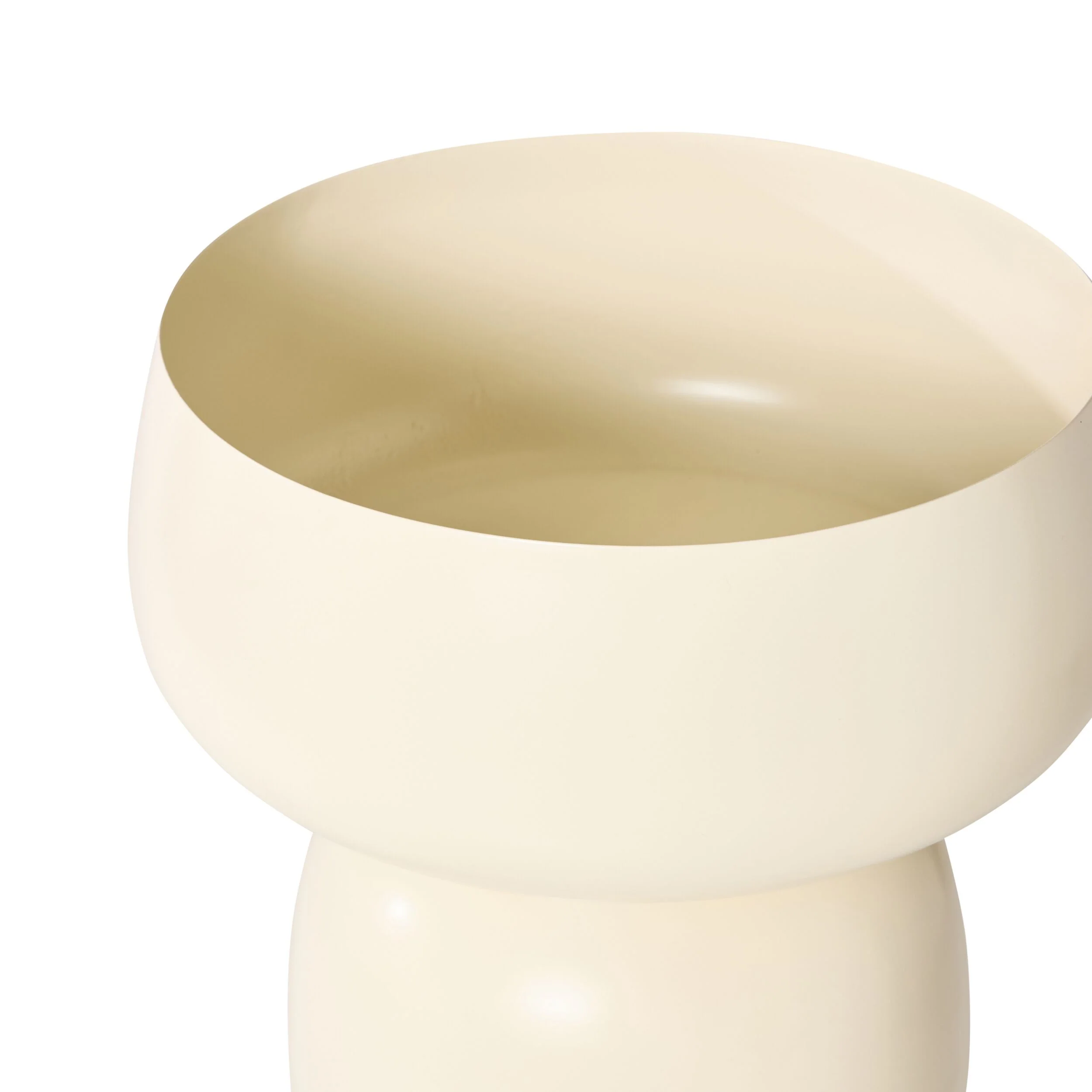 Amarra Pedestal Plant Stand White 101cm - Image 3