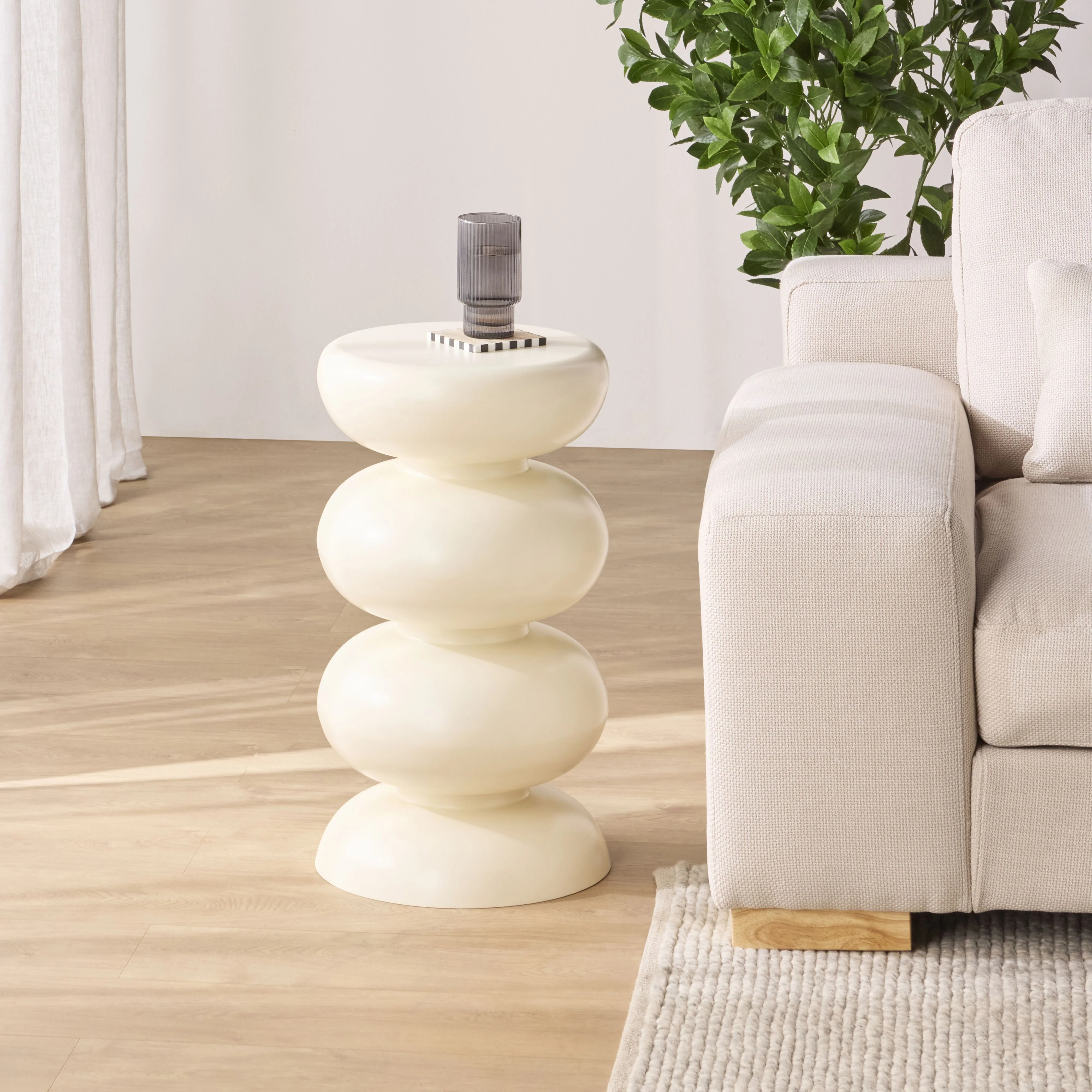Amarra Side Table White - Image 6