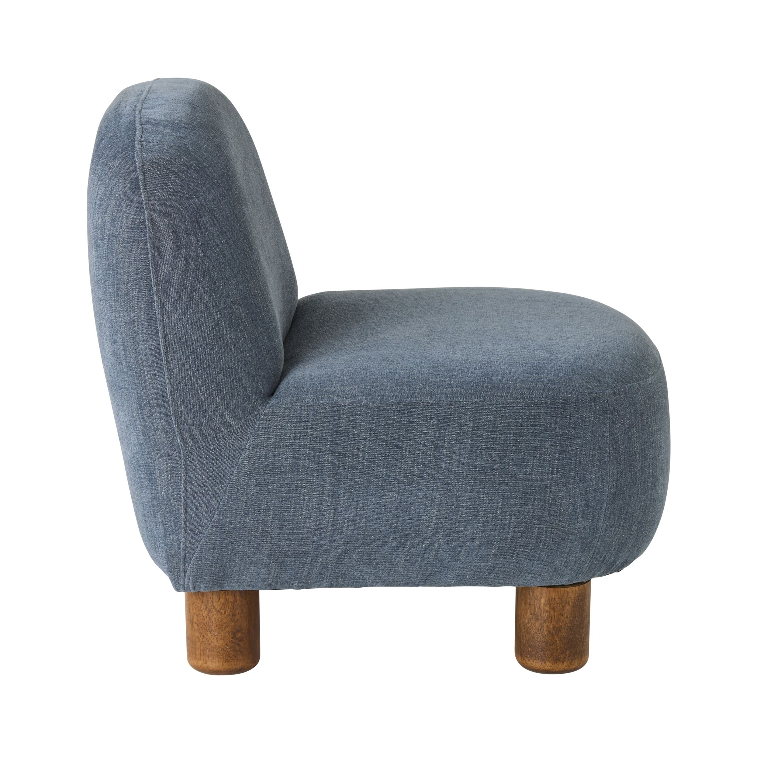 Ambi Occasional Chair Vintage Denim - Image 3