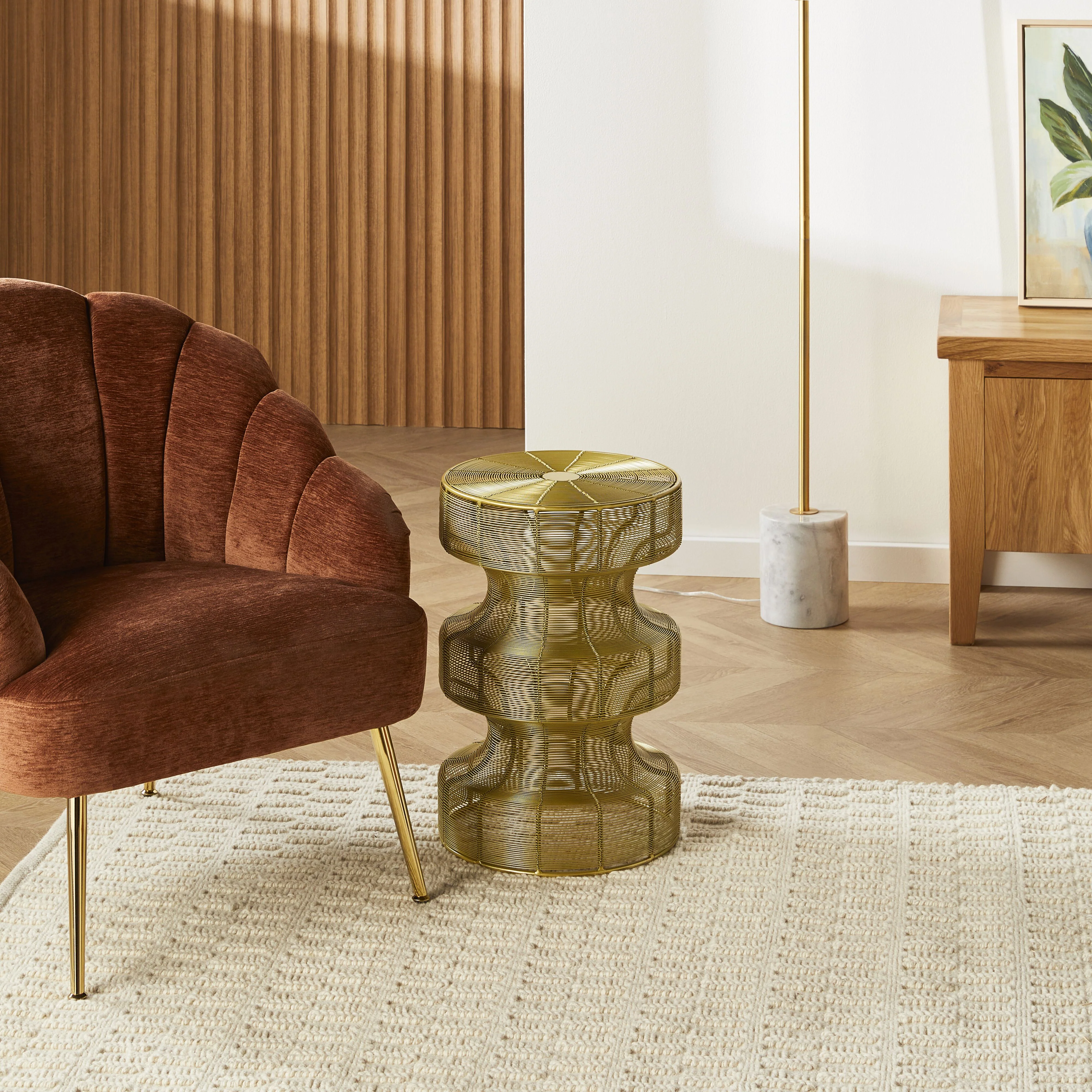 Amina Round Side Table - Image 3
