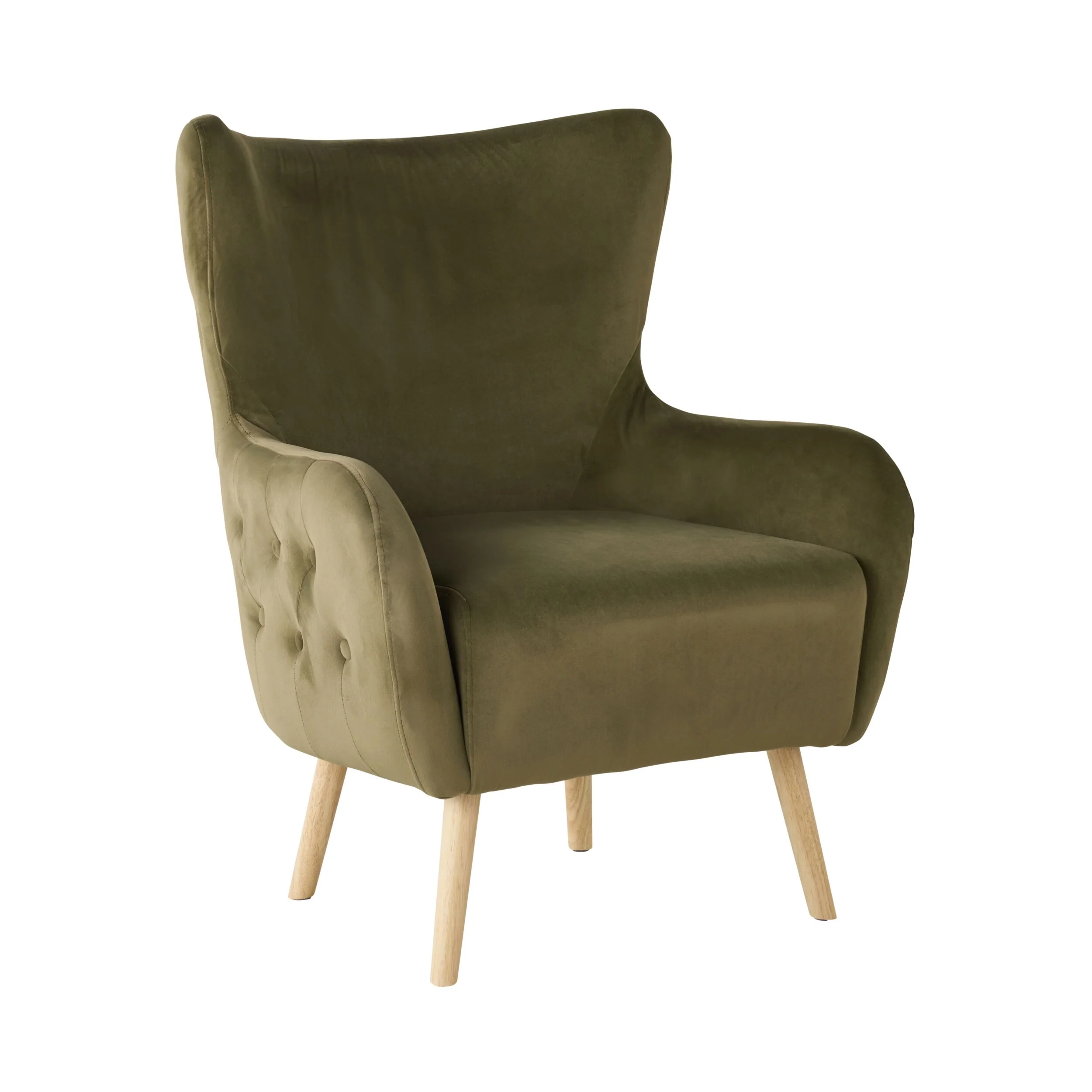 Amira Occasional Chair Velvet Moss - Image 2