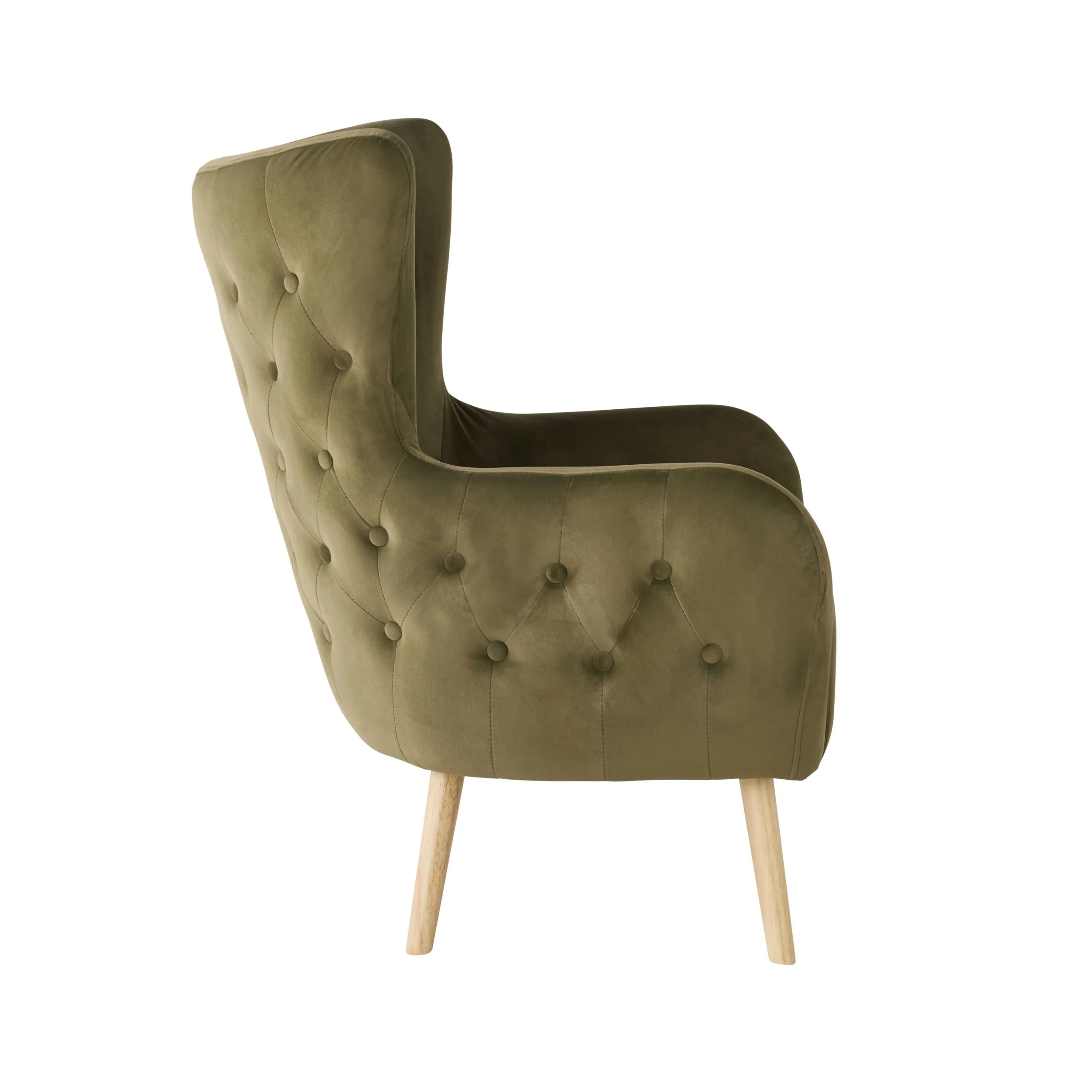 Amira Occasional Chair Velvet Moss - Image 3