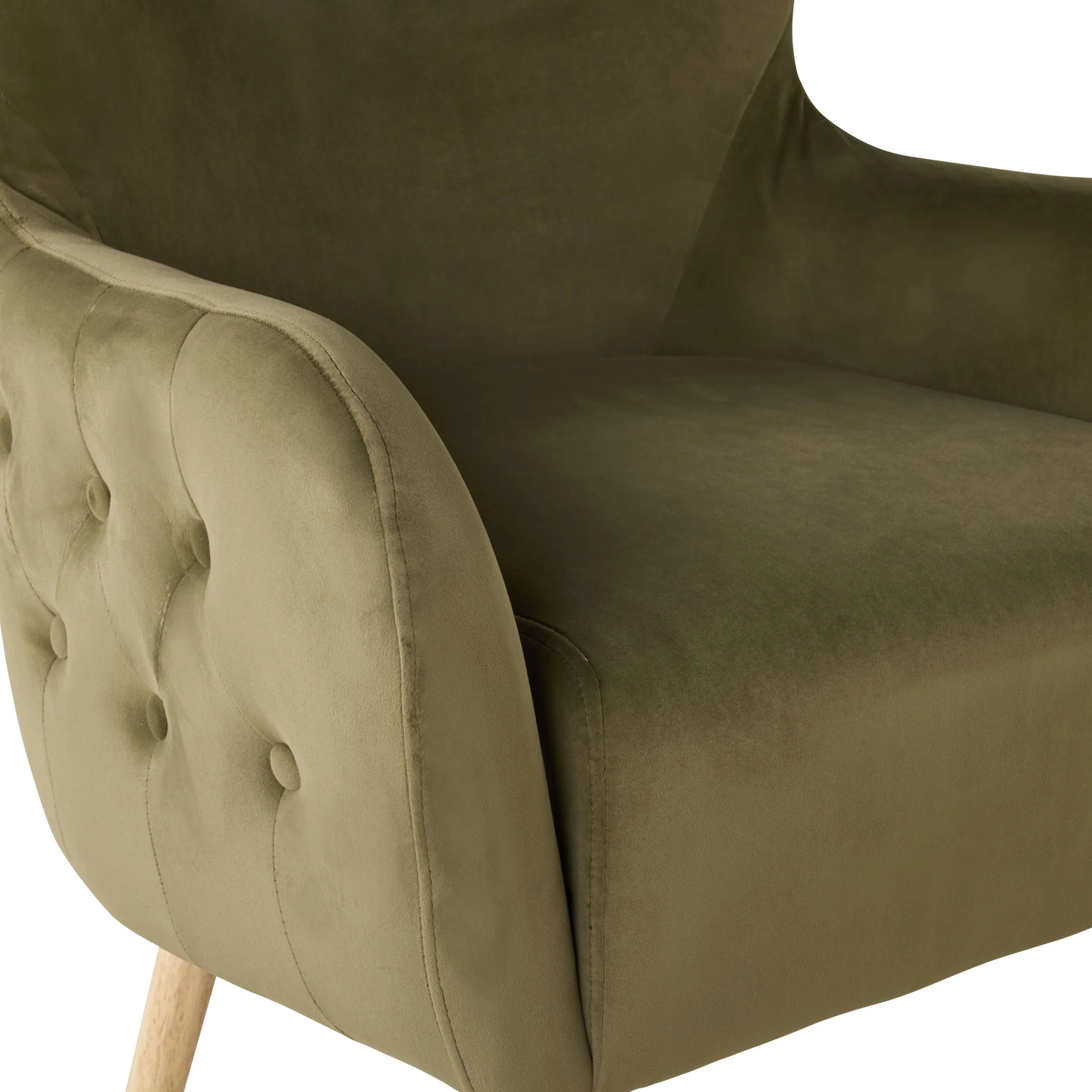 Amira Occasional Chair Velvet Moss - Image 5