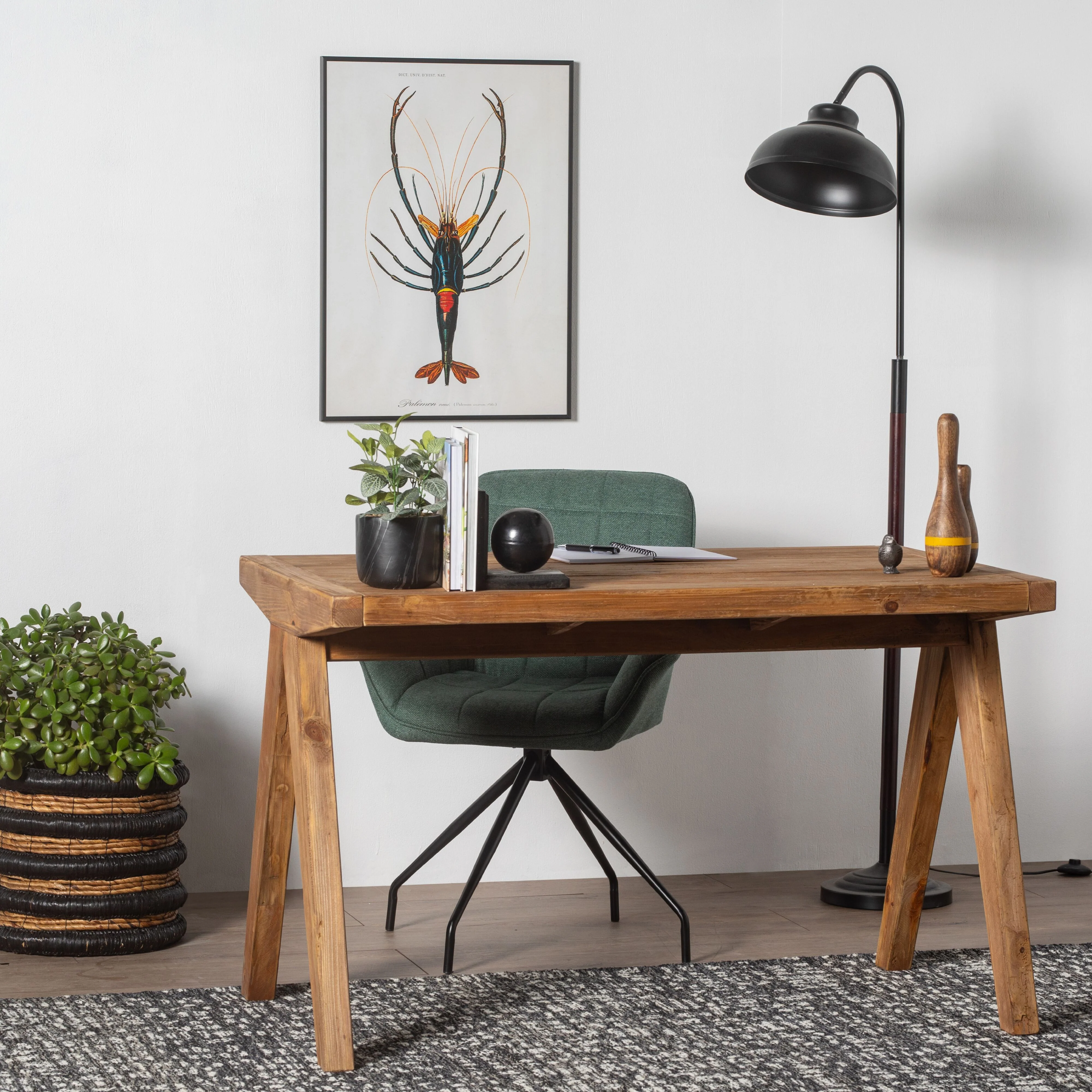 Anders Swivel Desk Chair Green - Image 8