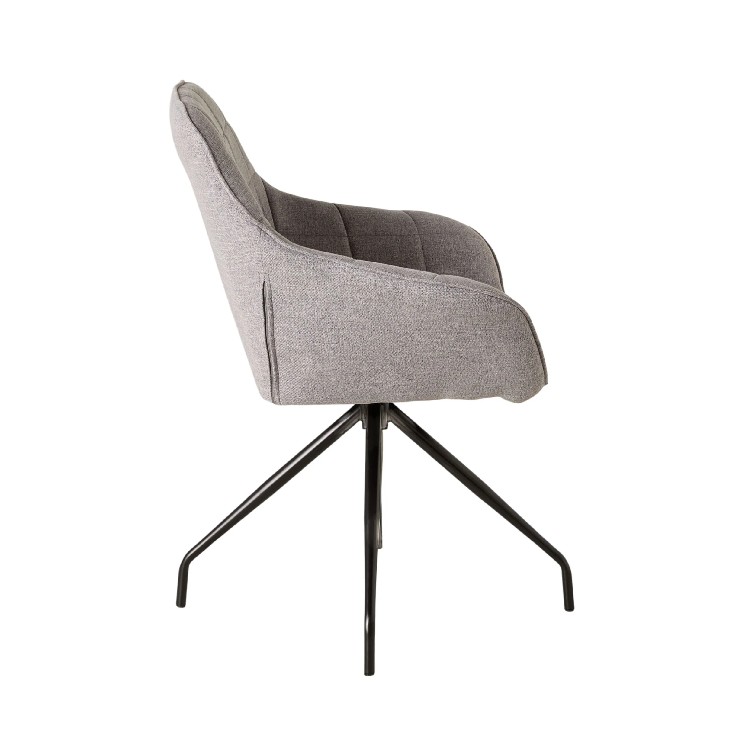 Anders Swivel Desk Chair Grey - Image 3