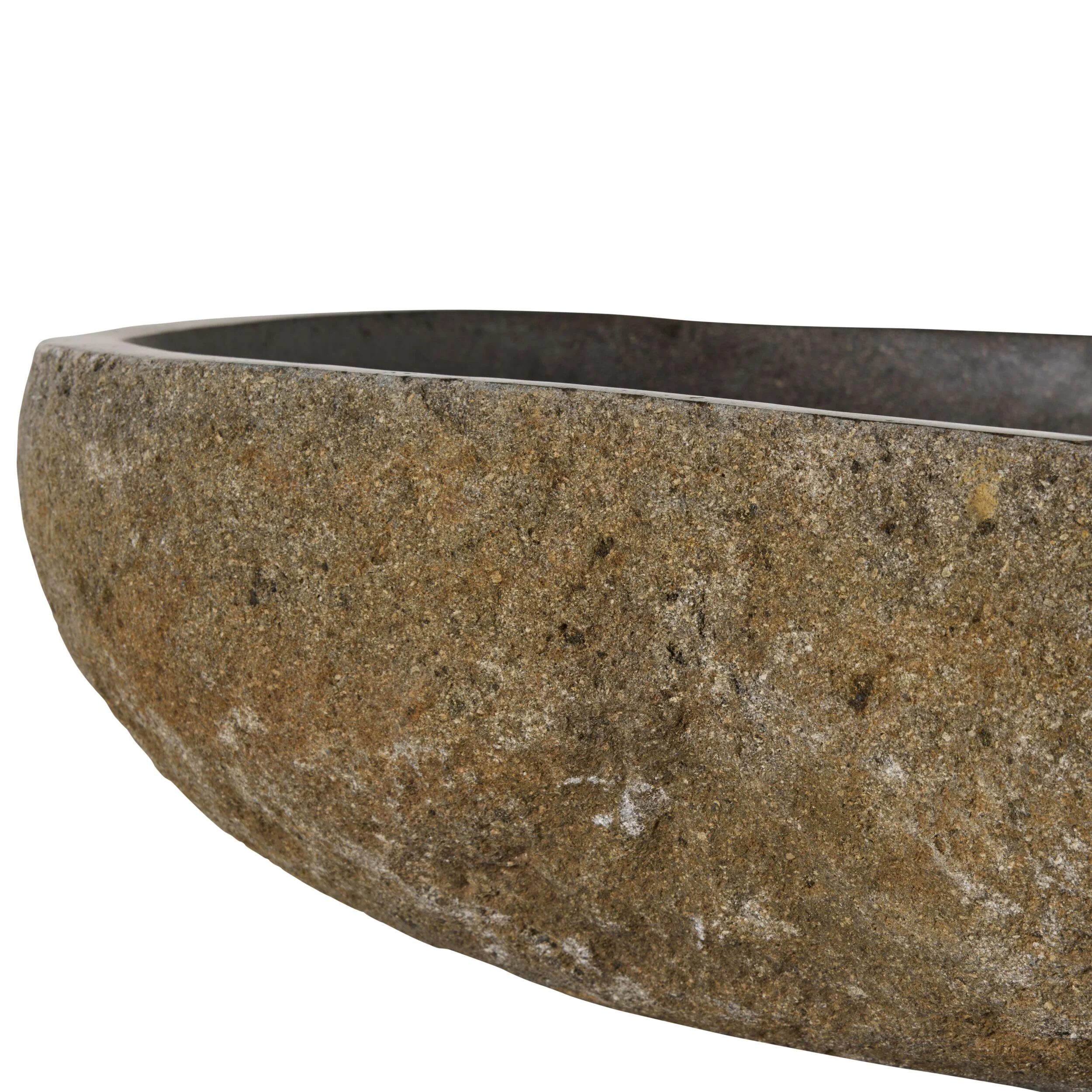 Andesite Natural Stone Basin 45-50x35-40x14cm - Image 3
