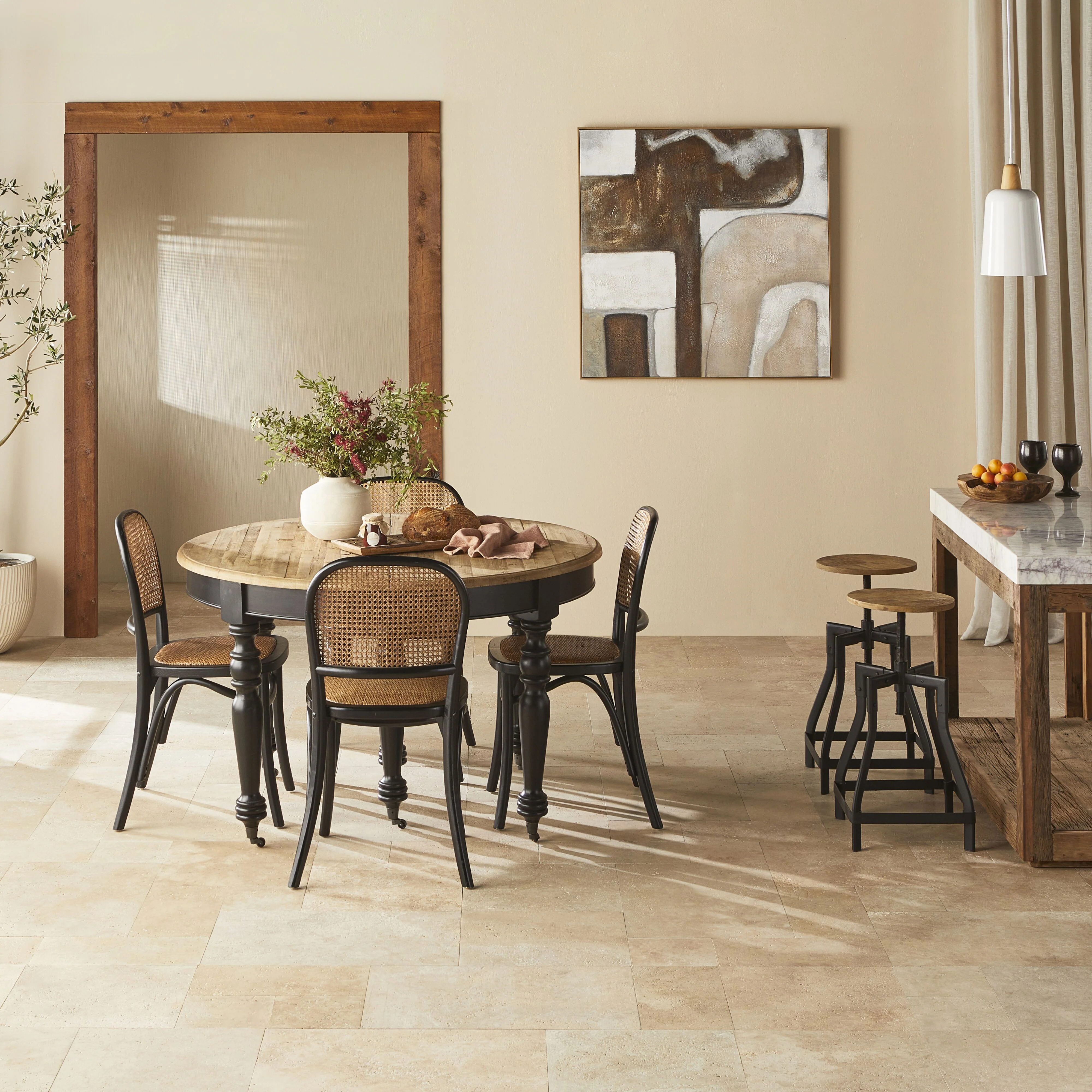 Annalise Extension Dining Table Black - Image 9