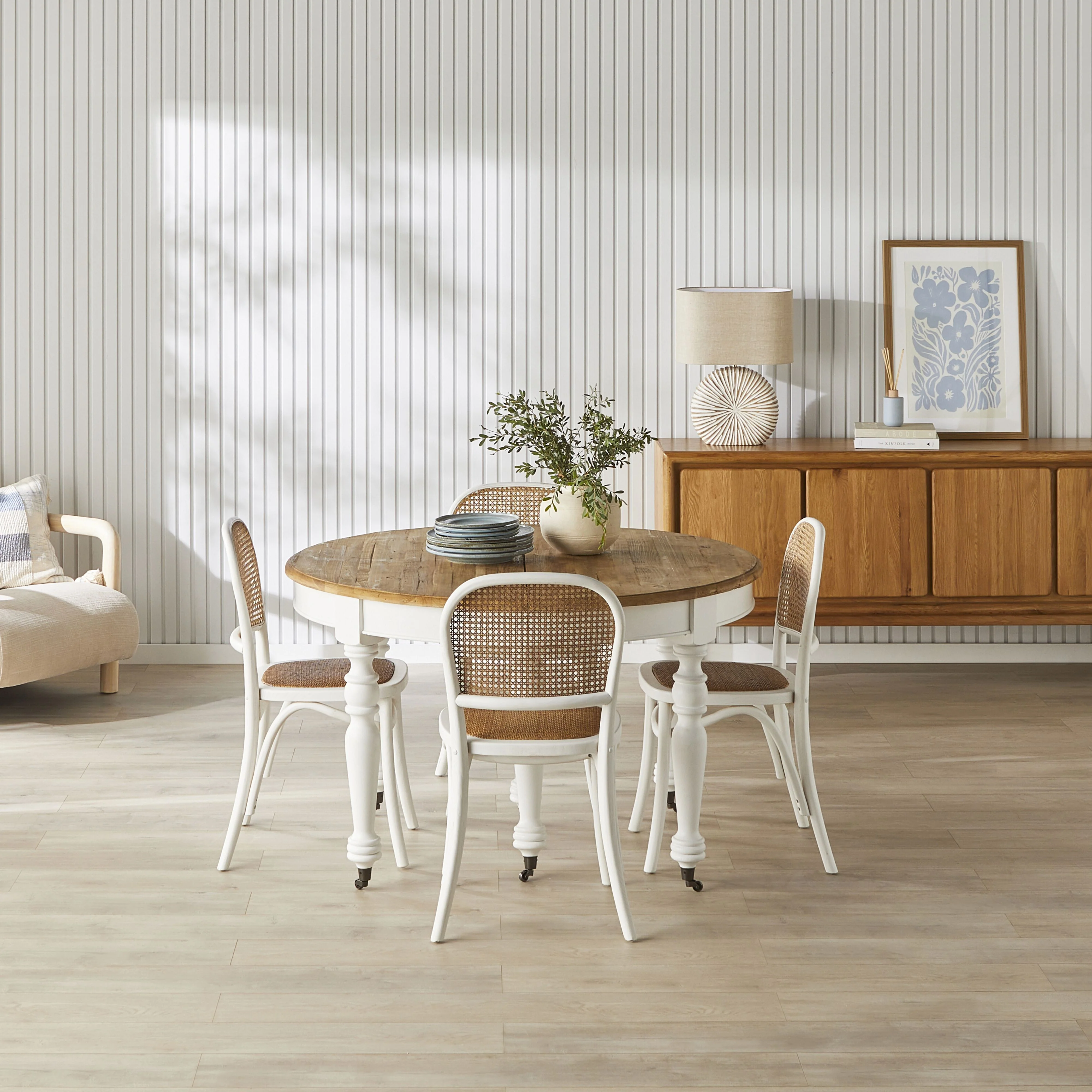 Annalise Extension Dining Table White - Image 10