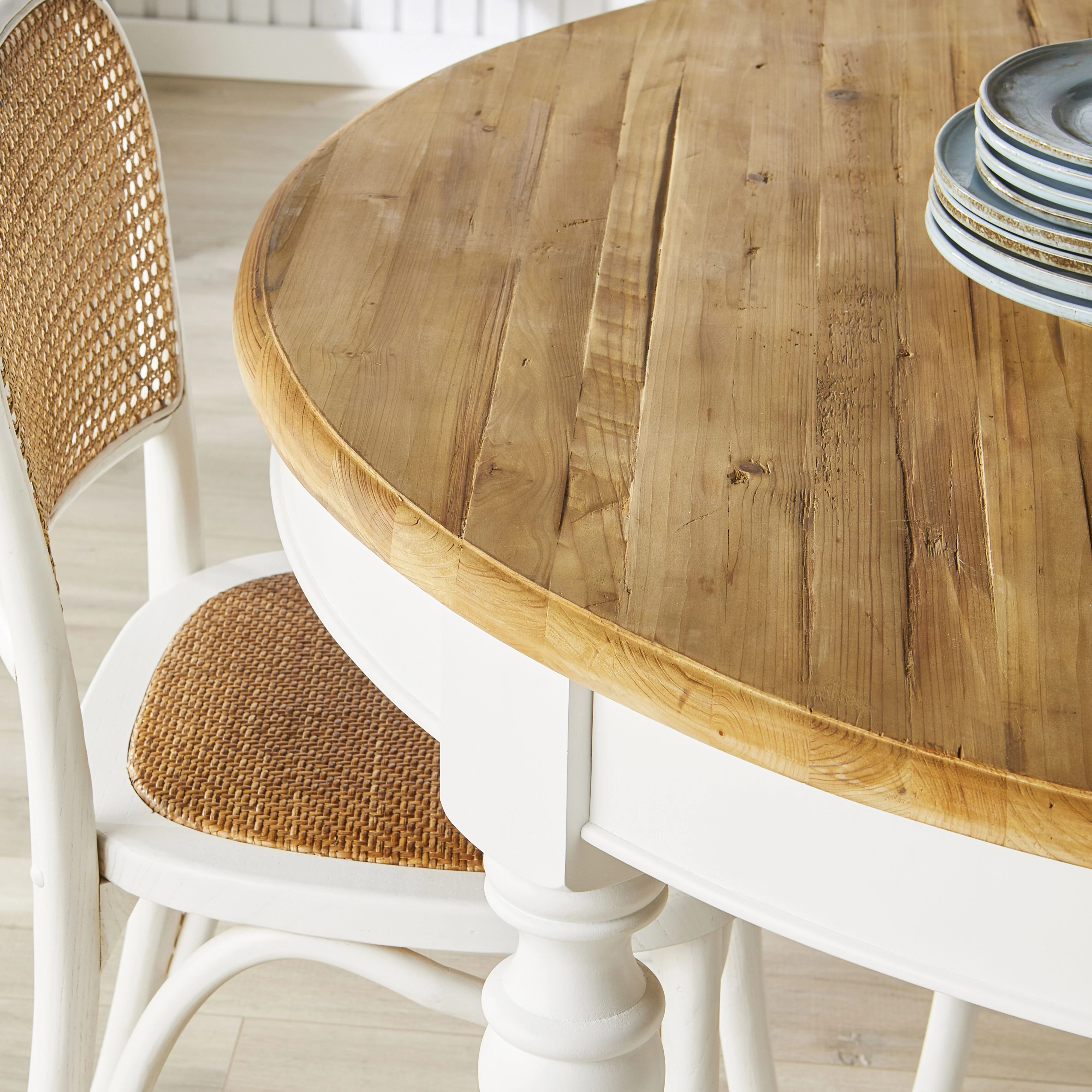 Annalise Extension Dining Table White - Image 12