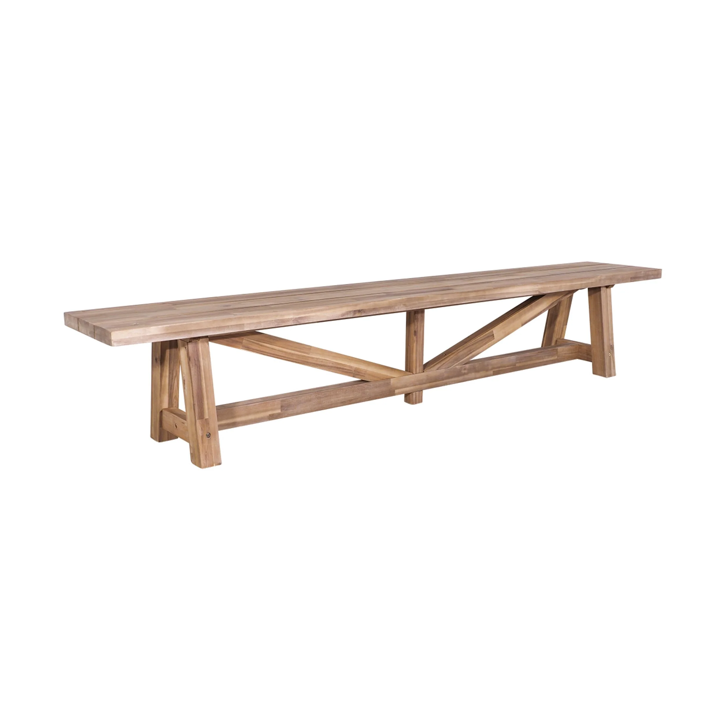 Antigua Dining Table 255cm with 2 Antigua Benches Package - Image 3