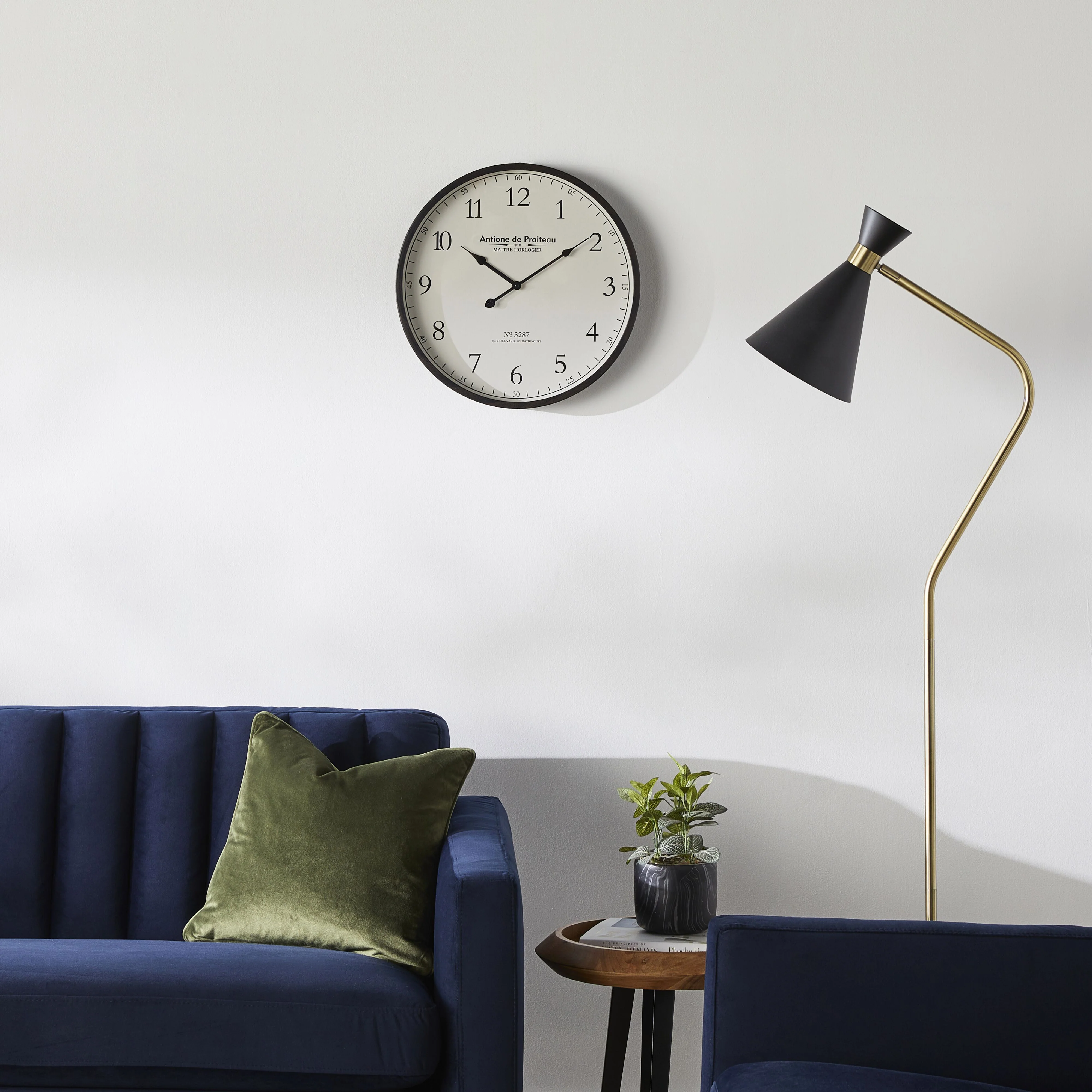 Antoine De Praiteau Clock 45cm - Image 3