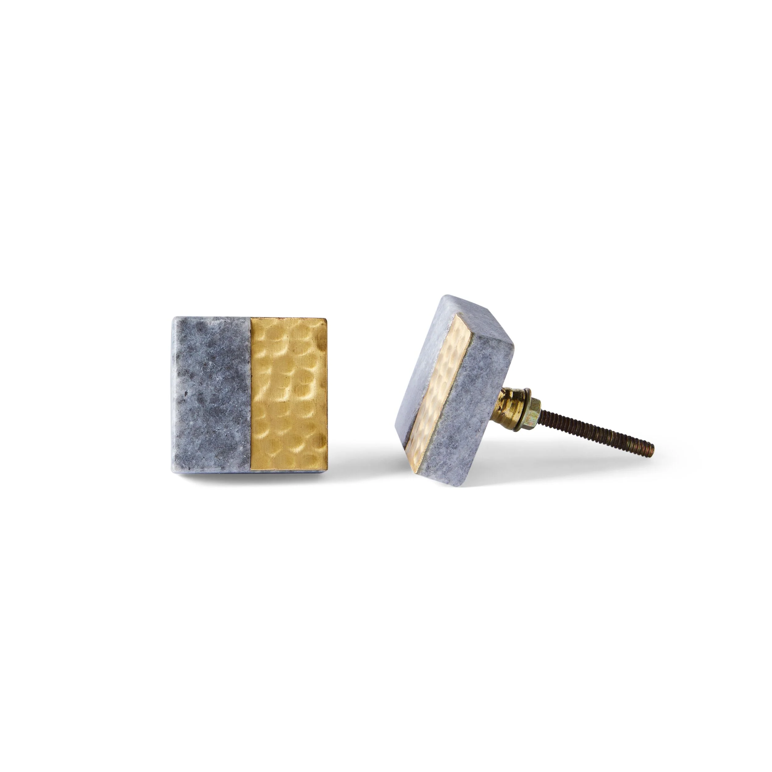 Ara Duo Gold Press Knob 4cm - Image 2