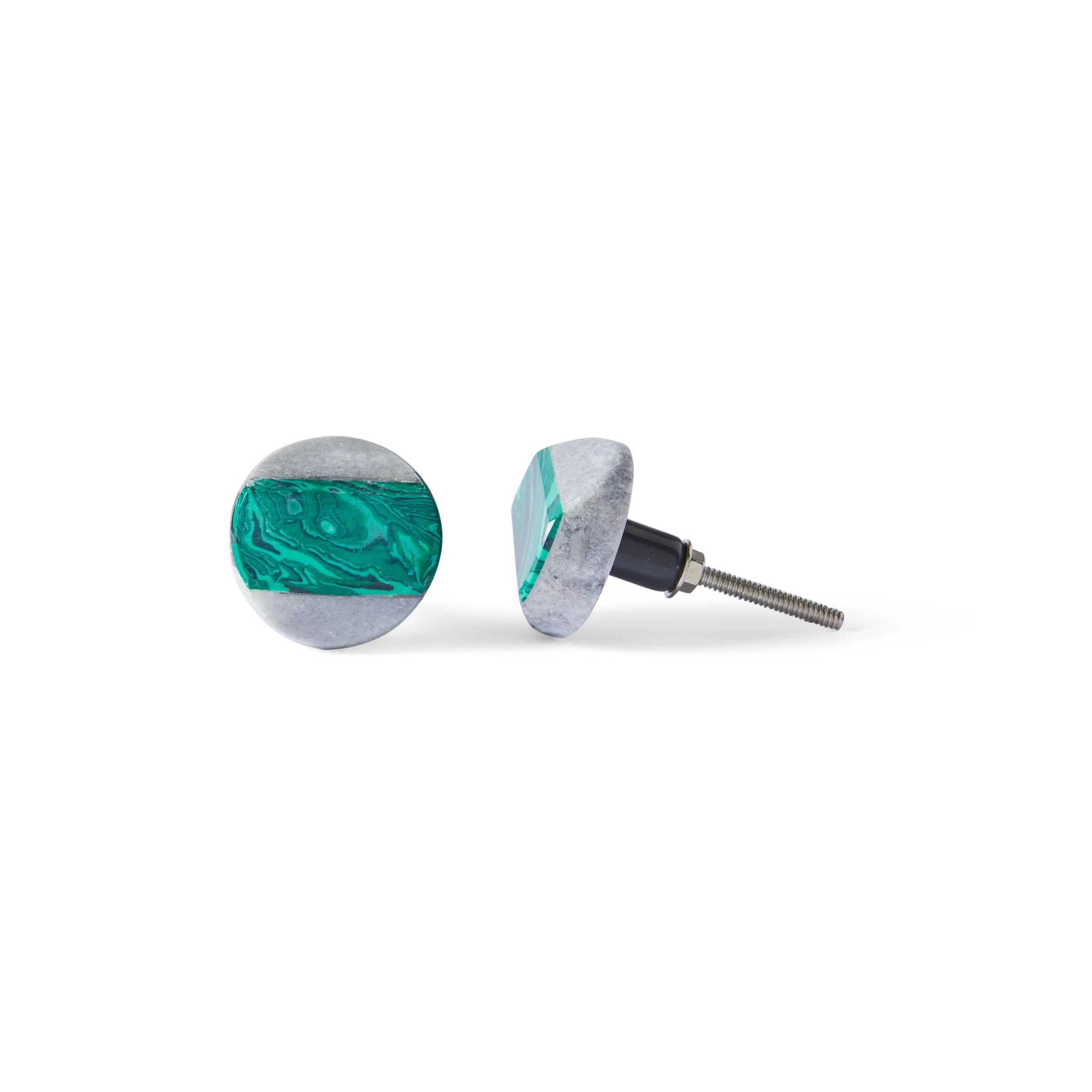 Ara Emerald Duo Knob 4cm - Image 2
