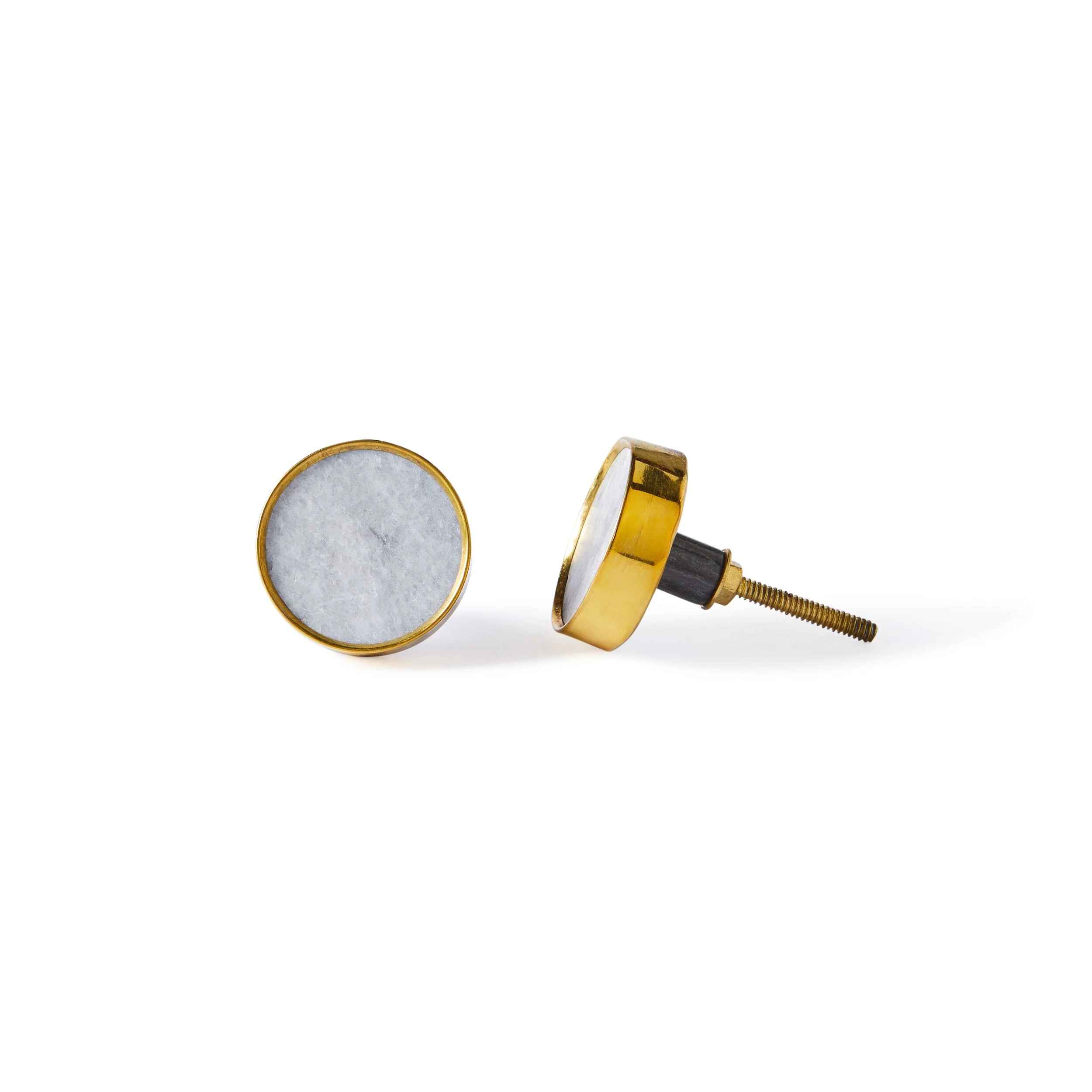 Ara Gold Round Frame Knob 4cm - Image 2